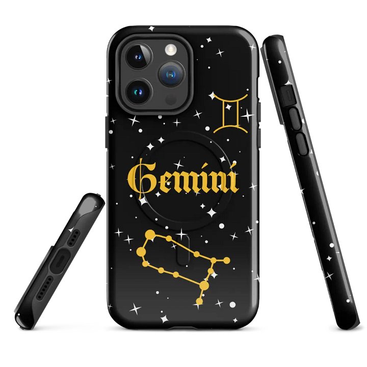 Starry Gemini Zodiac MagSafe® iPhone® Case product image (4)