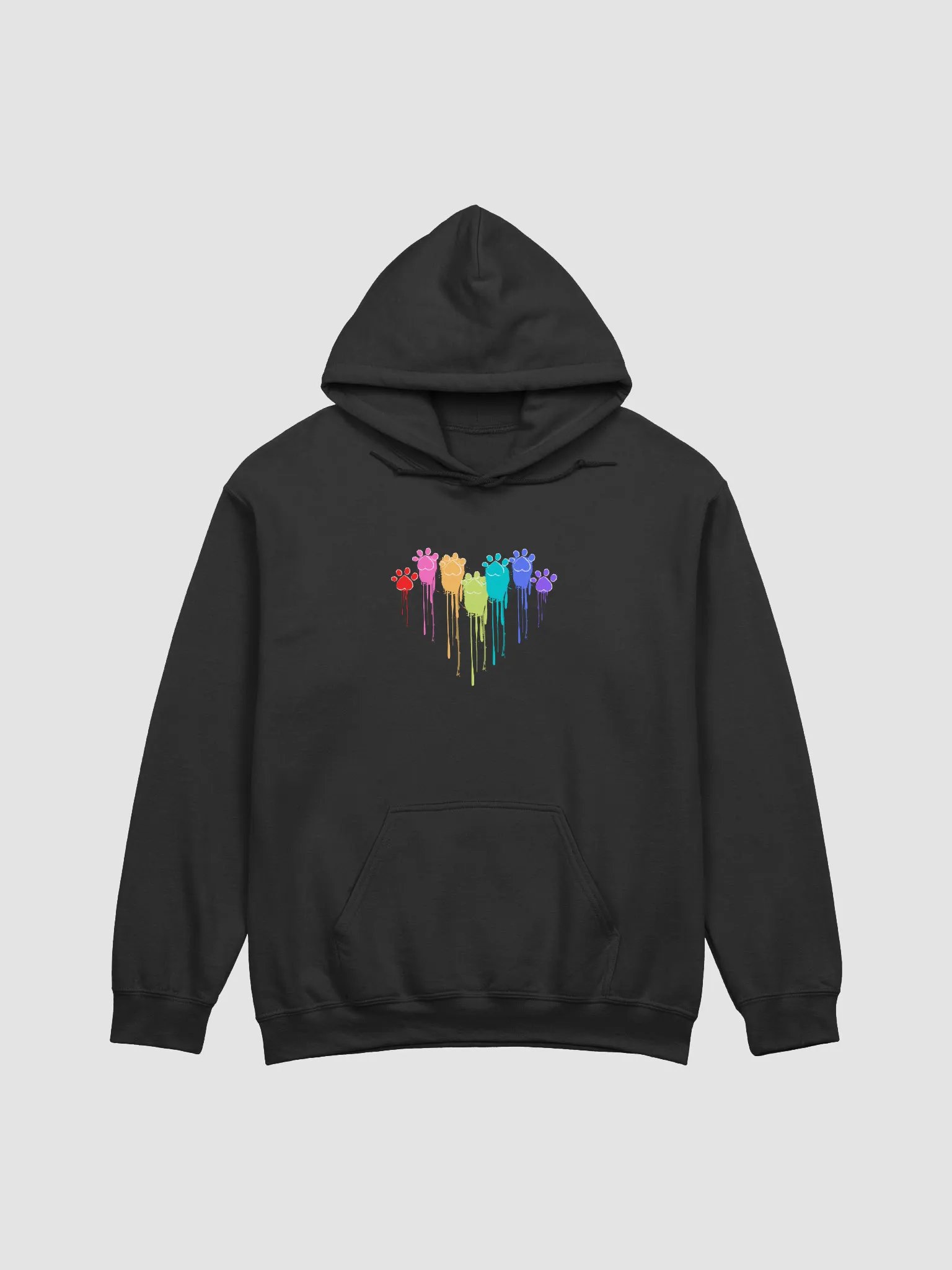 Heartfelt Dog Paws Classic Hoodie product image (1)