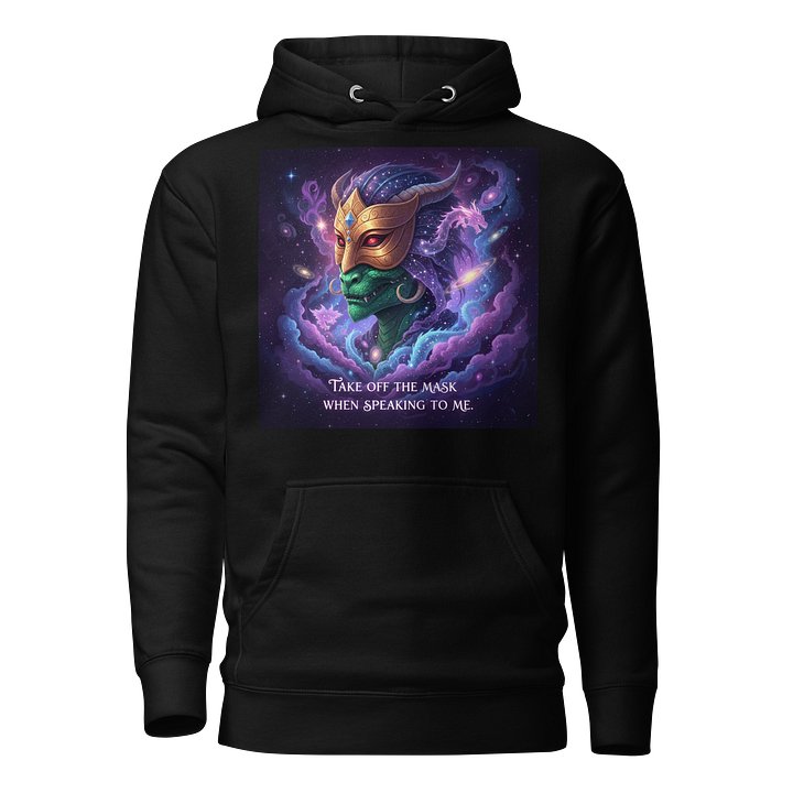 Galactic Mask Off Dragon Hoodie product image (1)