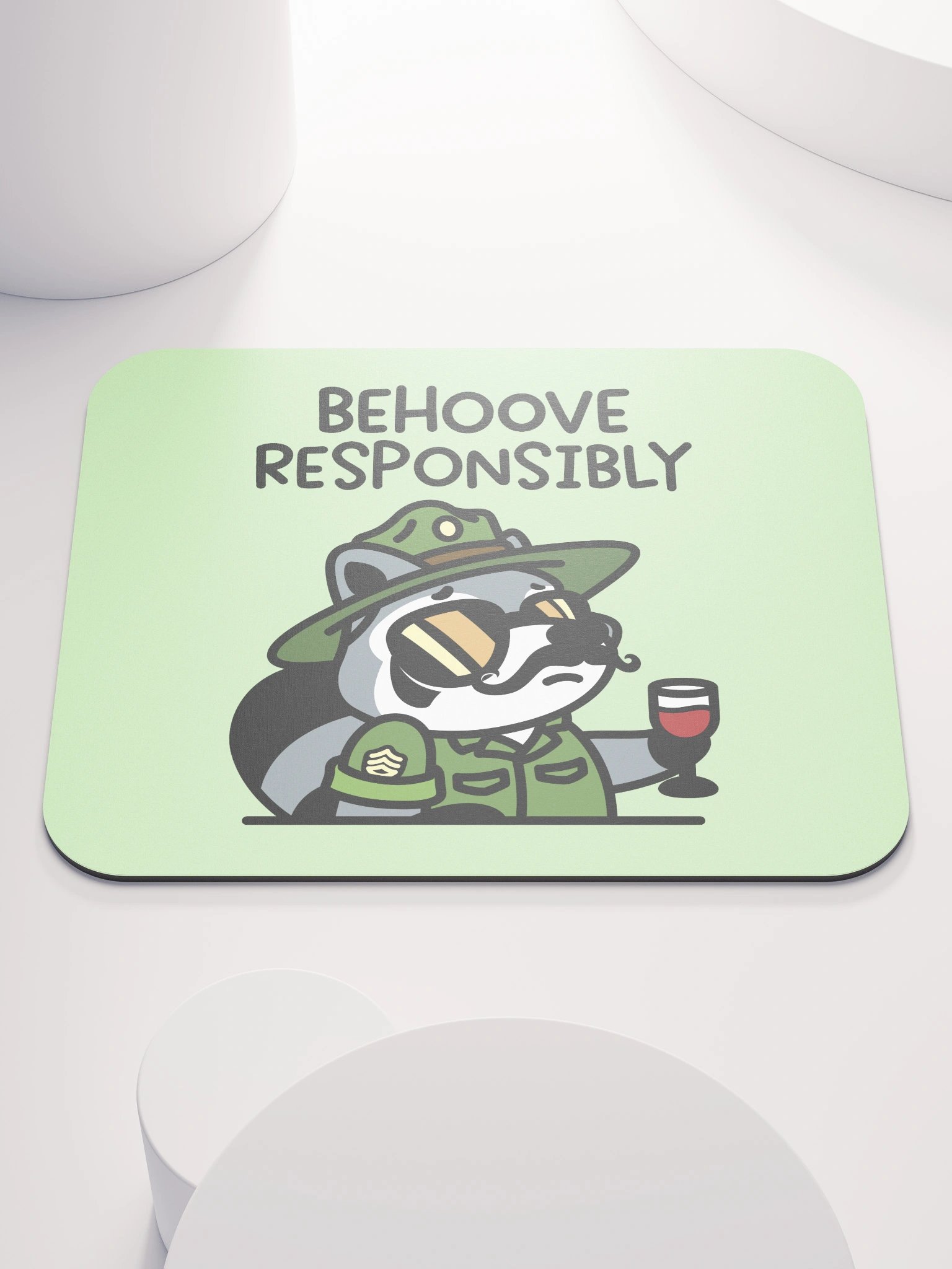 Behoove Responsibly Mouse Pad product image (1)