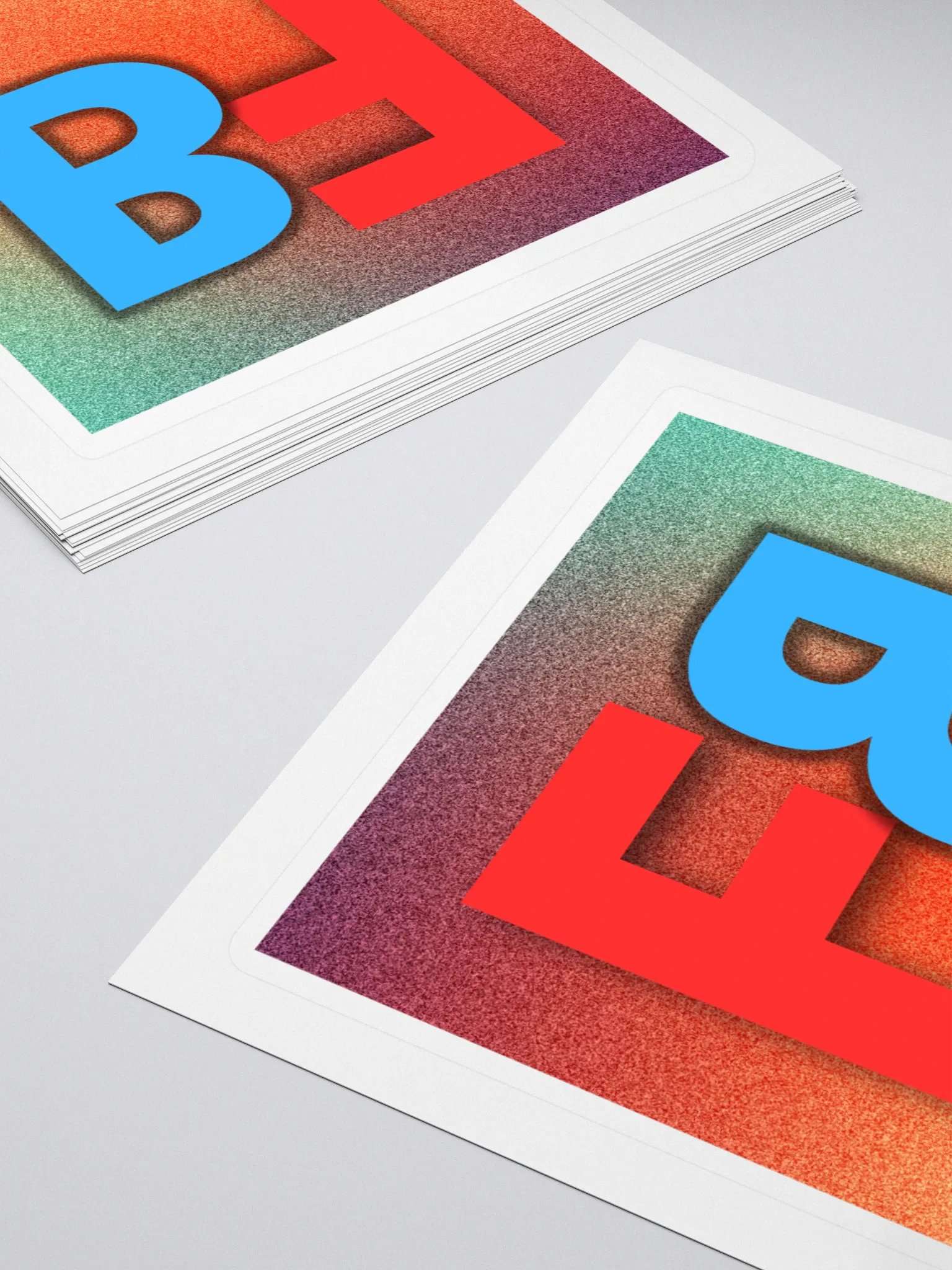 Colorful Buff Sticker product image (4)