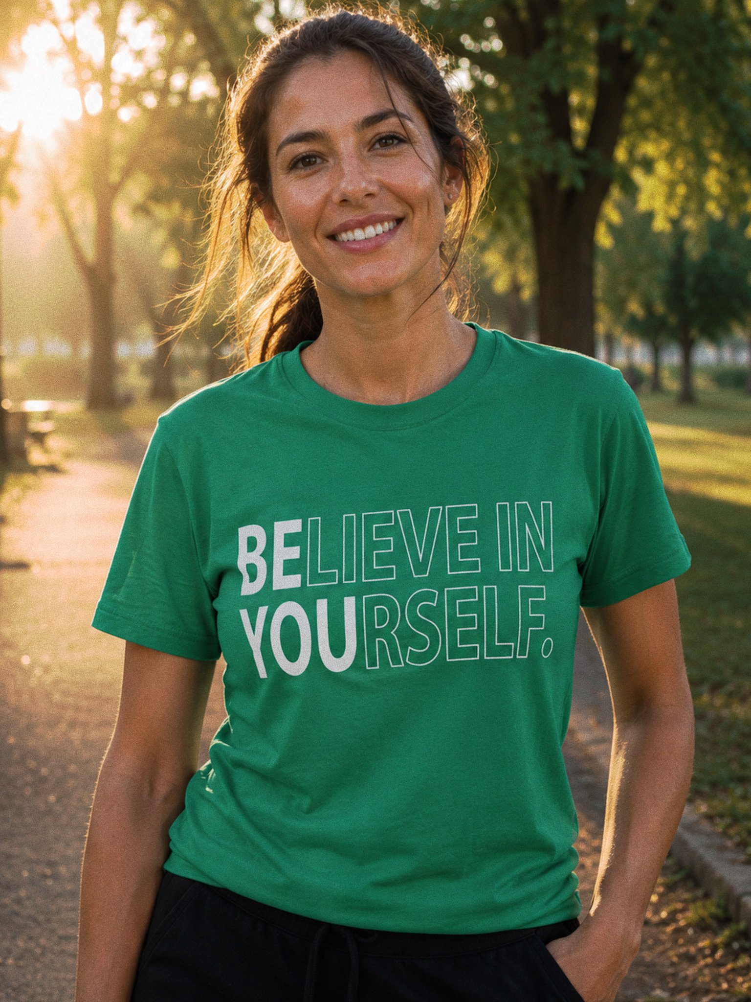 Believe In Yourself T-Shirt | Positive Mindset & Self Confidence Shirt product image (1)