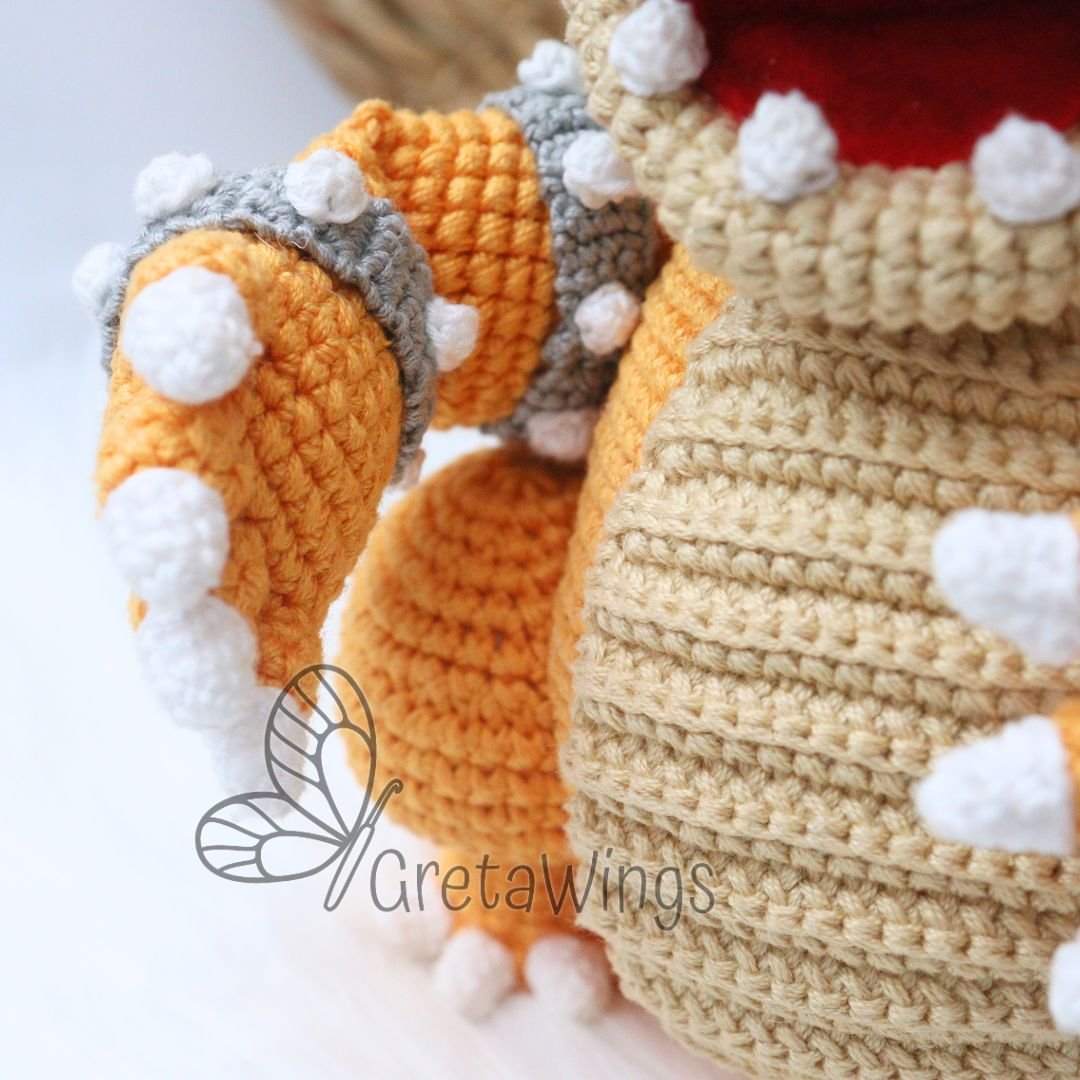 Bowser Patron Amigurumi (descarga digital) product image (5)