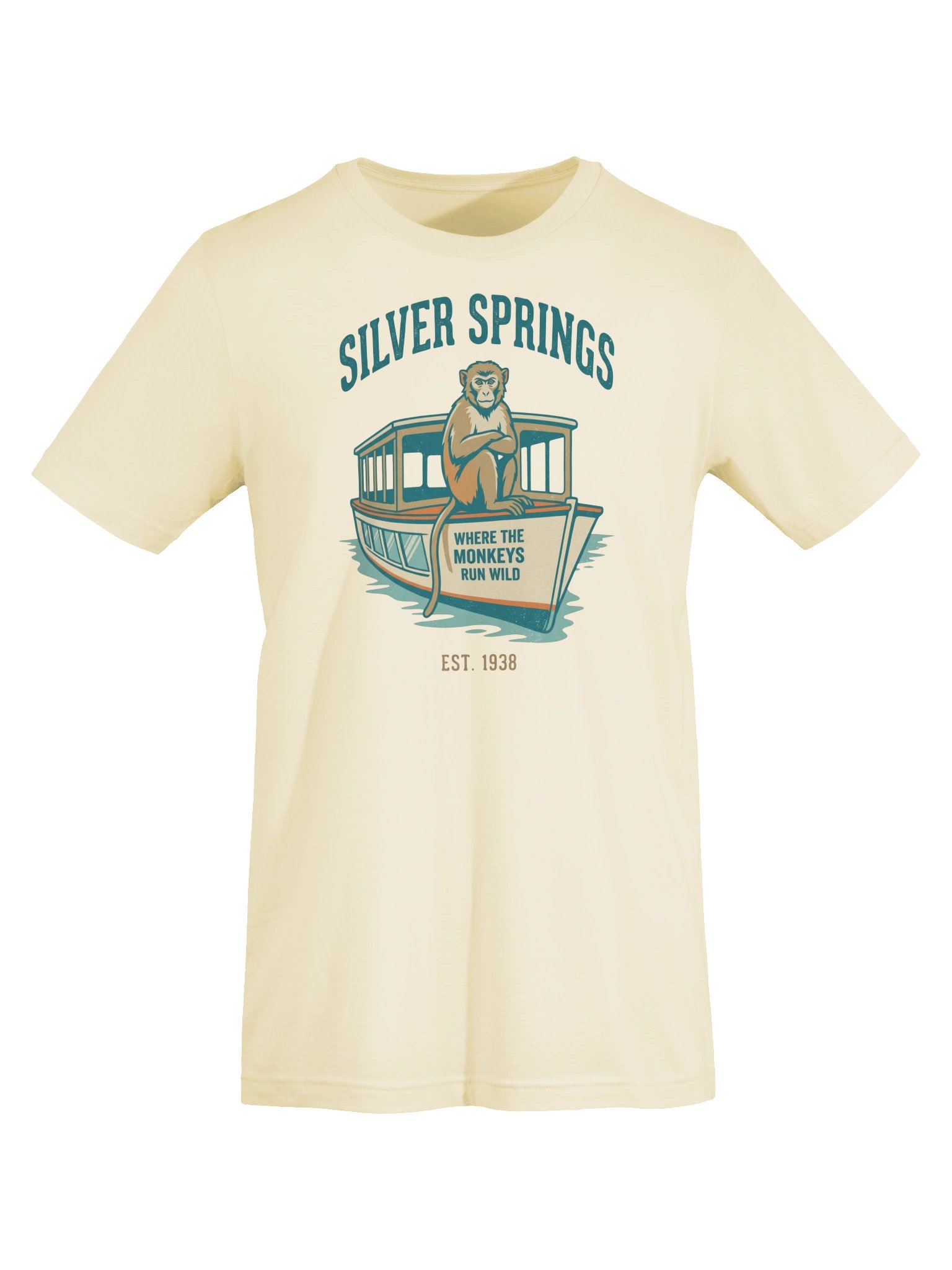 Silver Springs Where The Monkeys Run Wild Tee product image (5)
