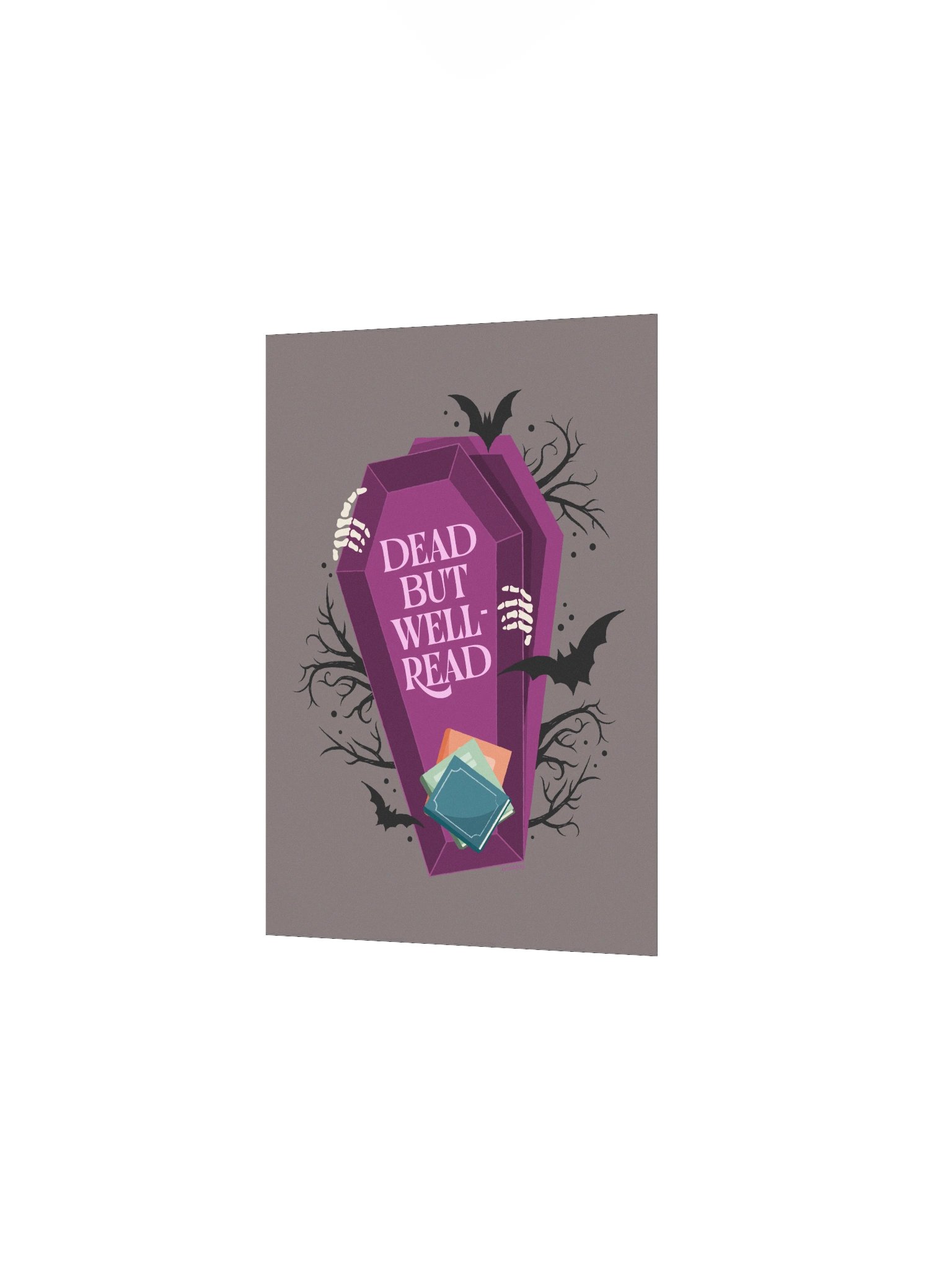 Dead But Well-Read Print product image (2)
