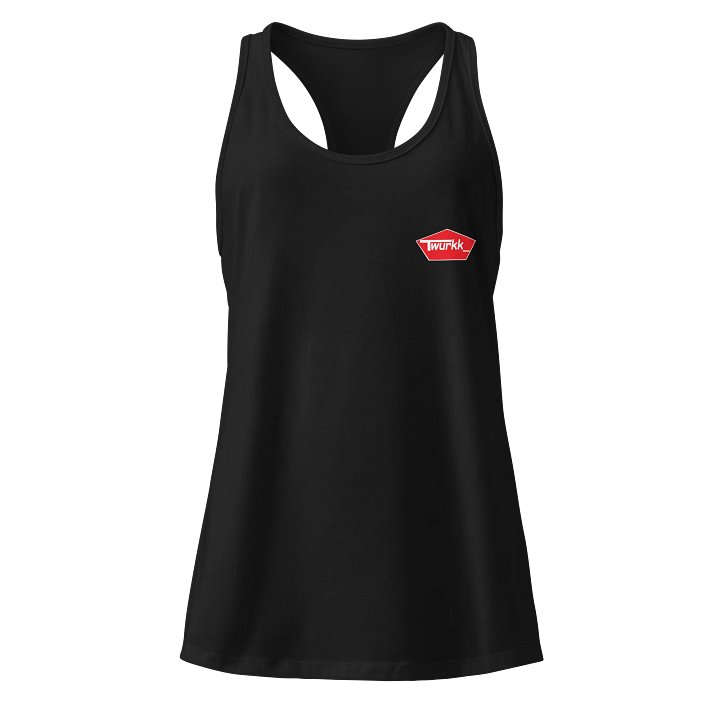 Twurkk_ Red Pentagon Racerback Tank product image (1)
