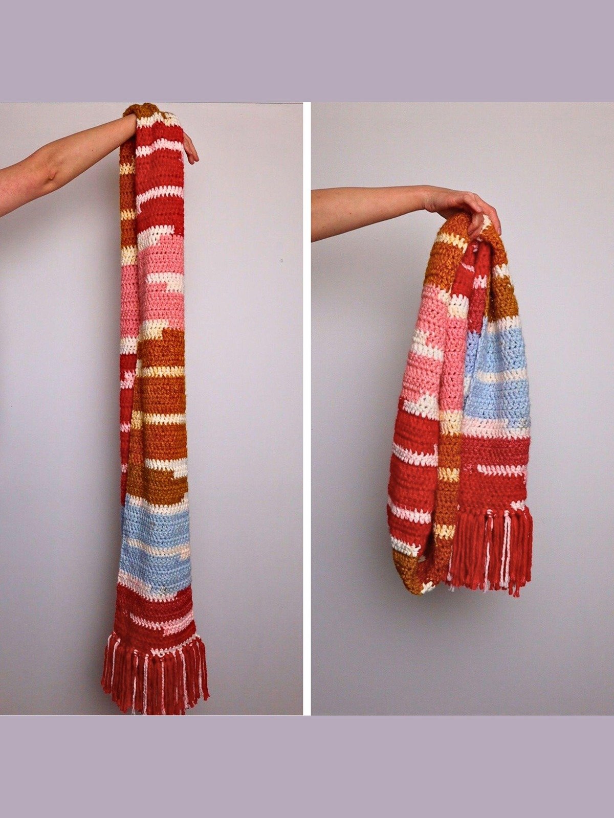 Easy Chunky Crochet Scarf (Digital PDF Pattern) product image (2)