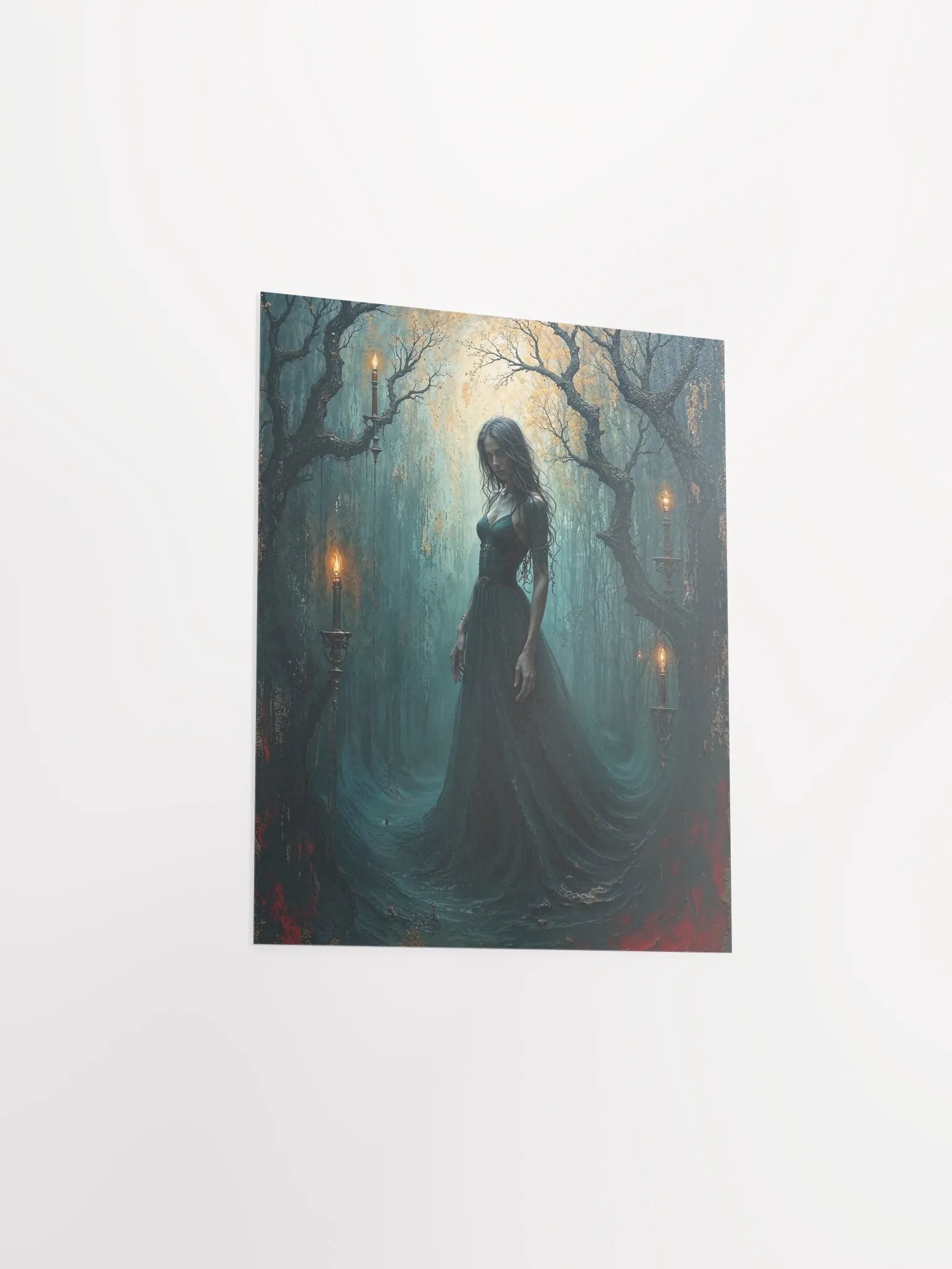 Gothic Forest Witch Matte Poster product image (24)