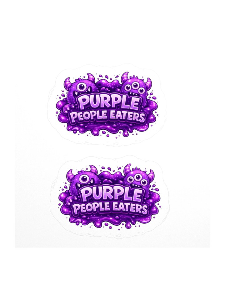Purple People Eaters Sticker product image (1)