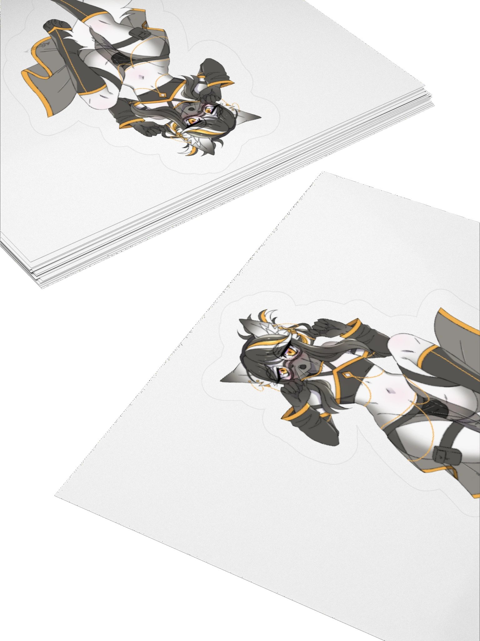 Shiro Laying Sticker product image (4)