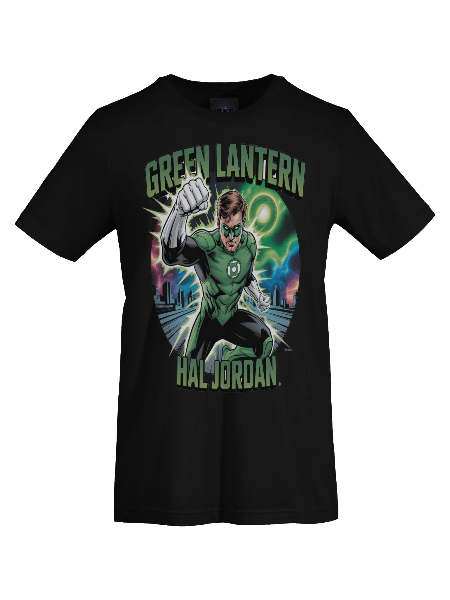 Emerald Sentinel: Hal Jordan Green Lantern Supersoft Graphic T-Shirt product image (1)
