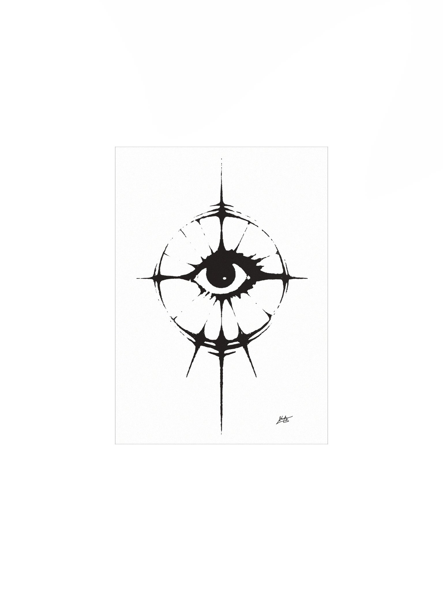 EYE OF POWER PRINT product image (1)