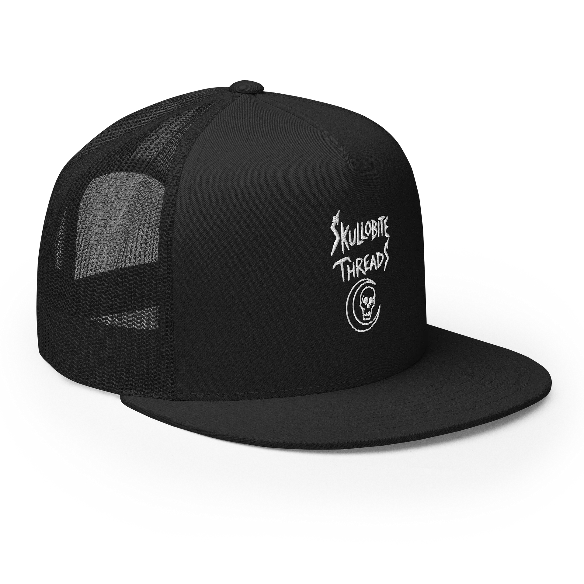 Skullobite threads sketch trucker hat product image (6)