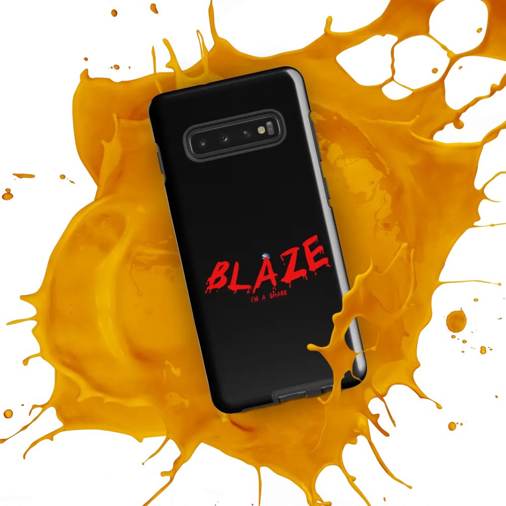Blaze I am a shark Samsung case product image (53)