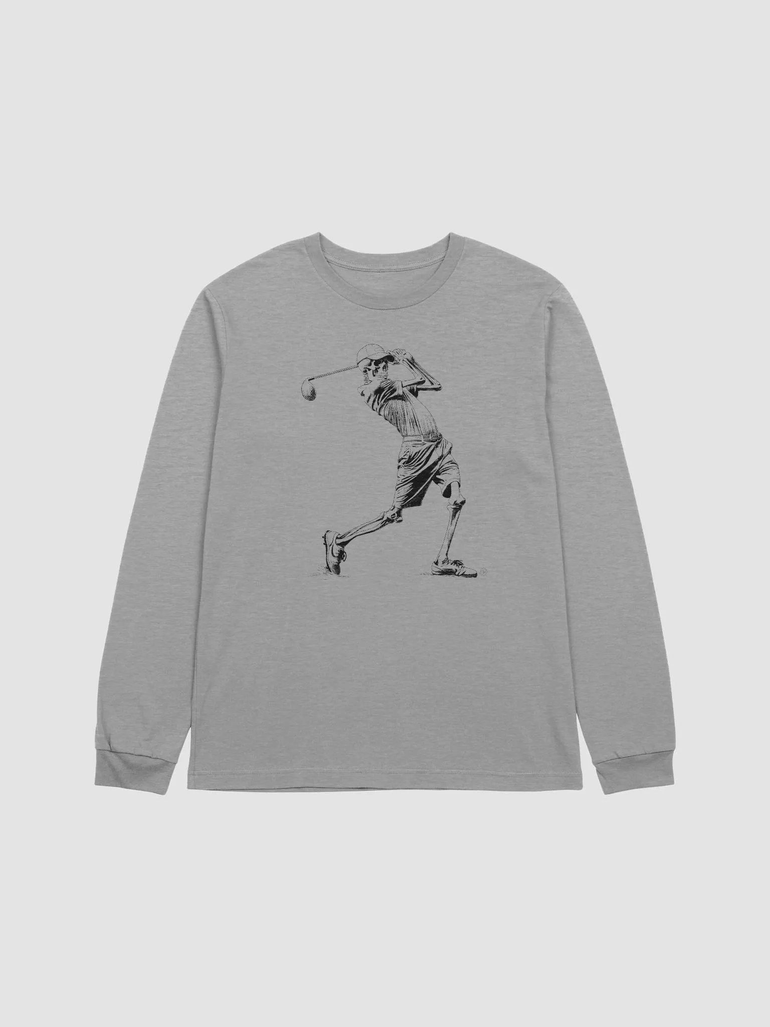 Bone-afide Golfer - Skeleton Golf Long Sleeve T-Shirt product image (1)