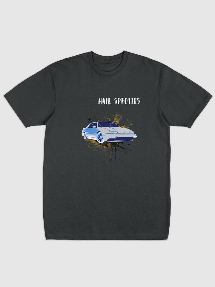 Futuristic Hover Car Glow Tee product image (1)