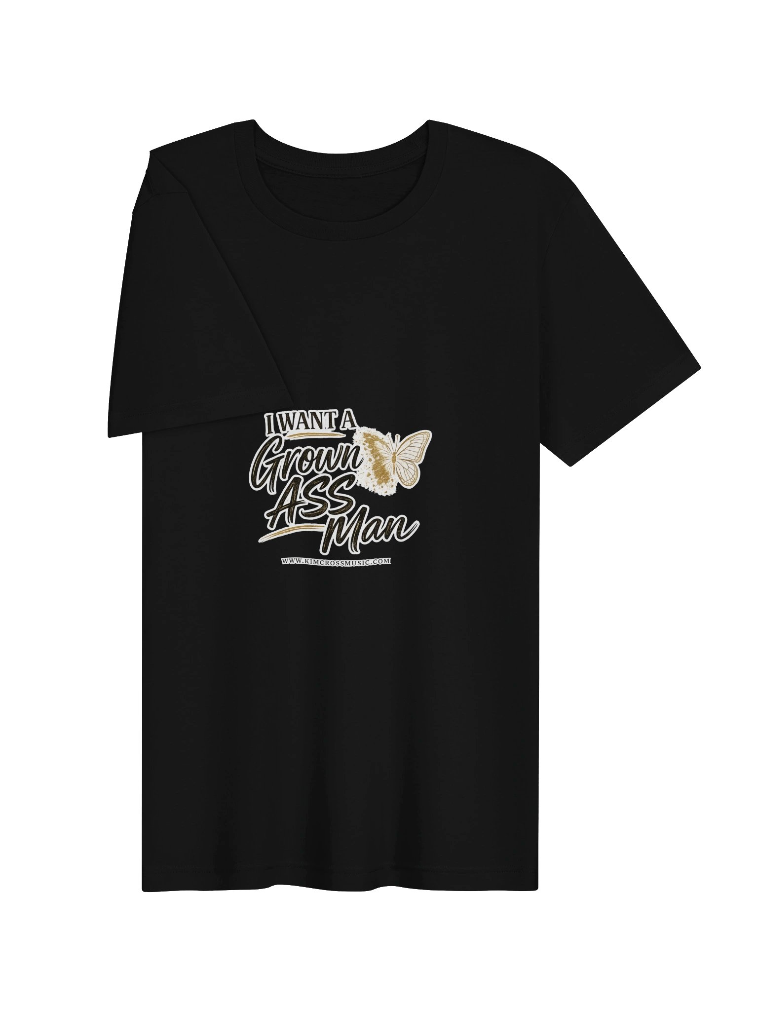 I Want a Grown Ass Man Women's T-Shirt Front Logo product image (4)