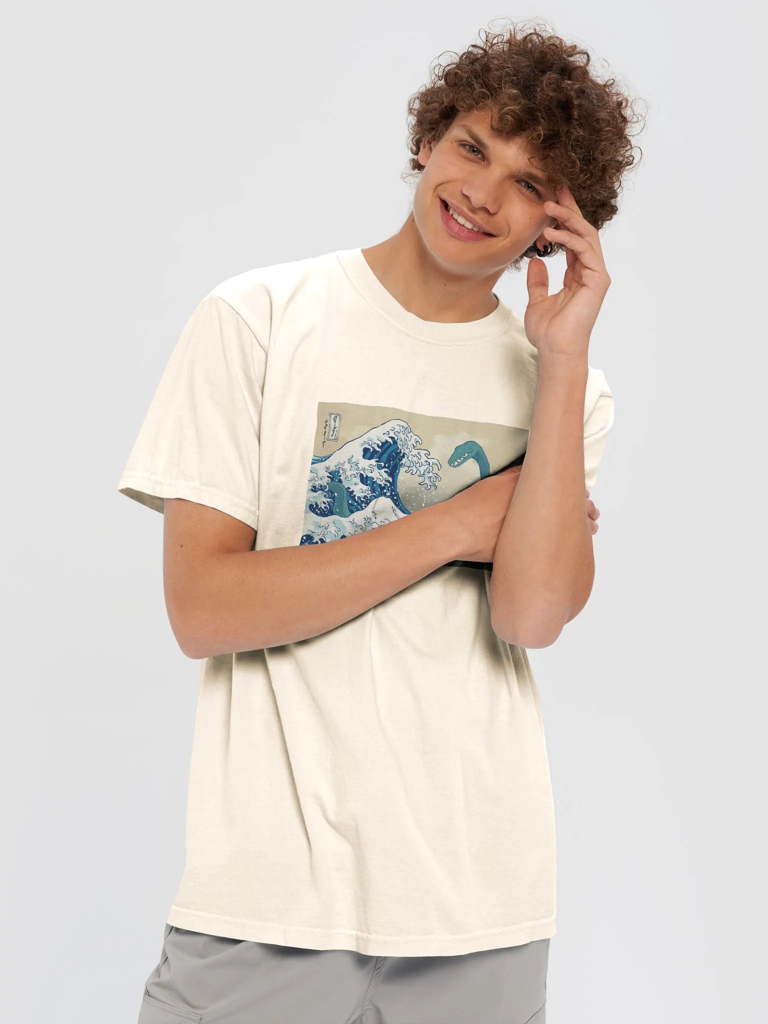The Great Clawnagawan Wave T-Shirt product image (5)