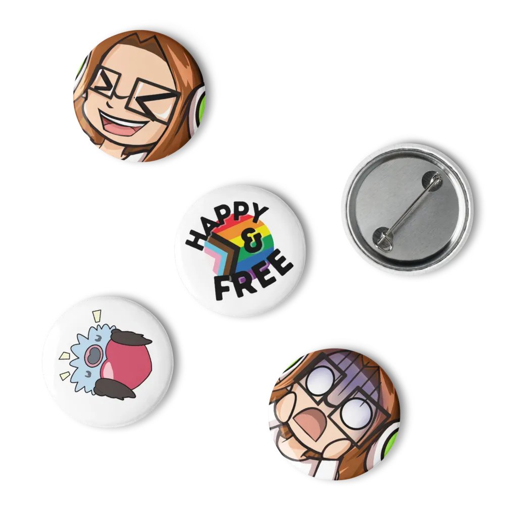 Shakattxck Pin Badge Set product image (6)