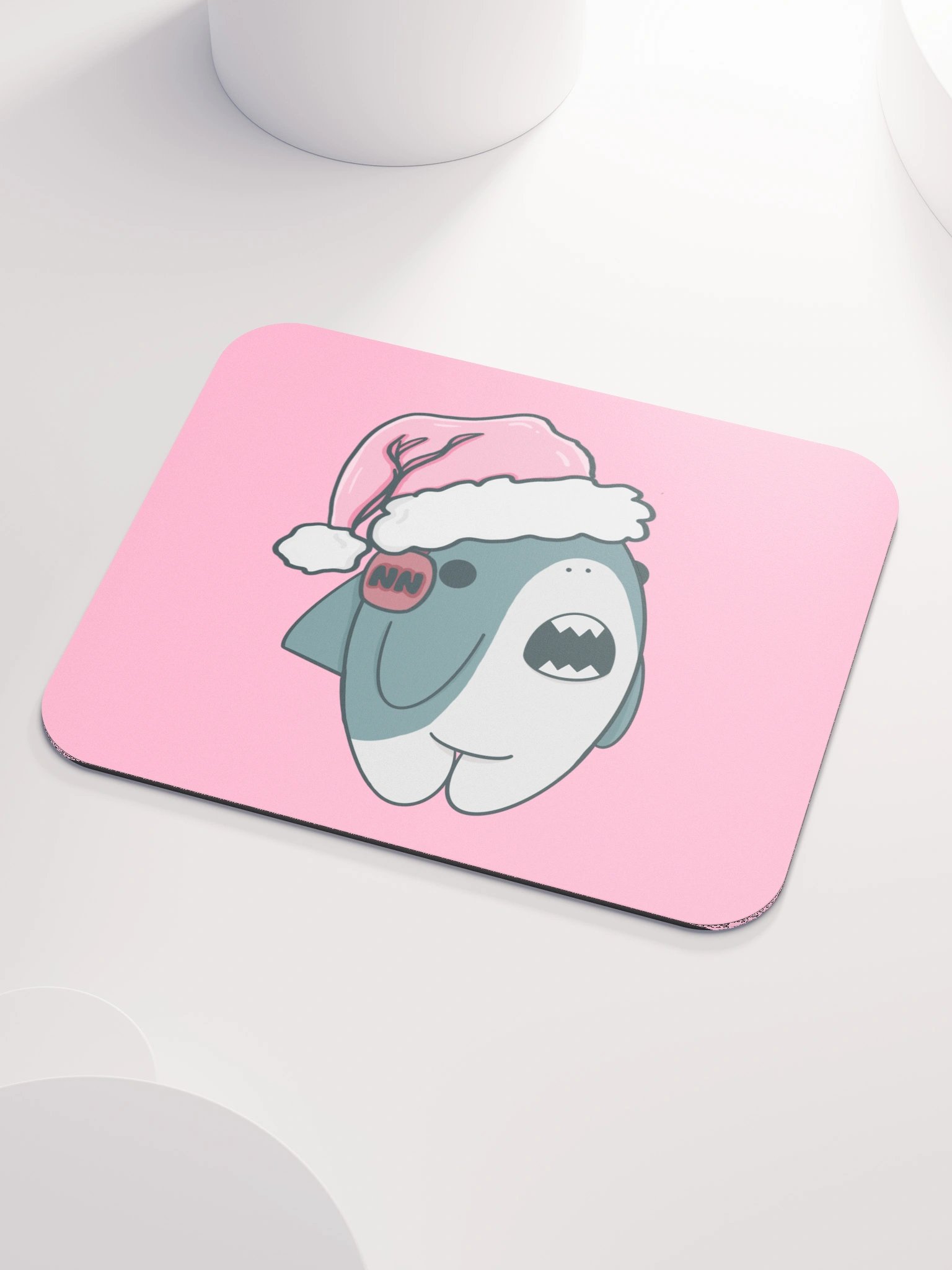 PINK SHARK MOUSE PAD product image (3)