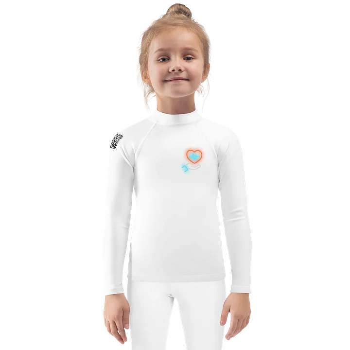 SunDancer All-Over Print Kids Rash Guard product image (1)