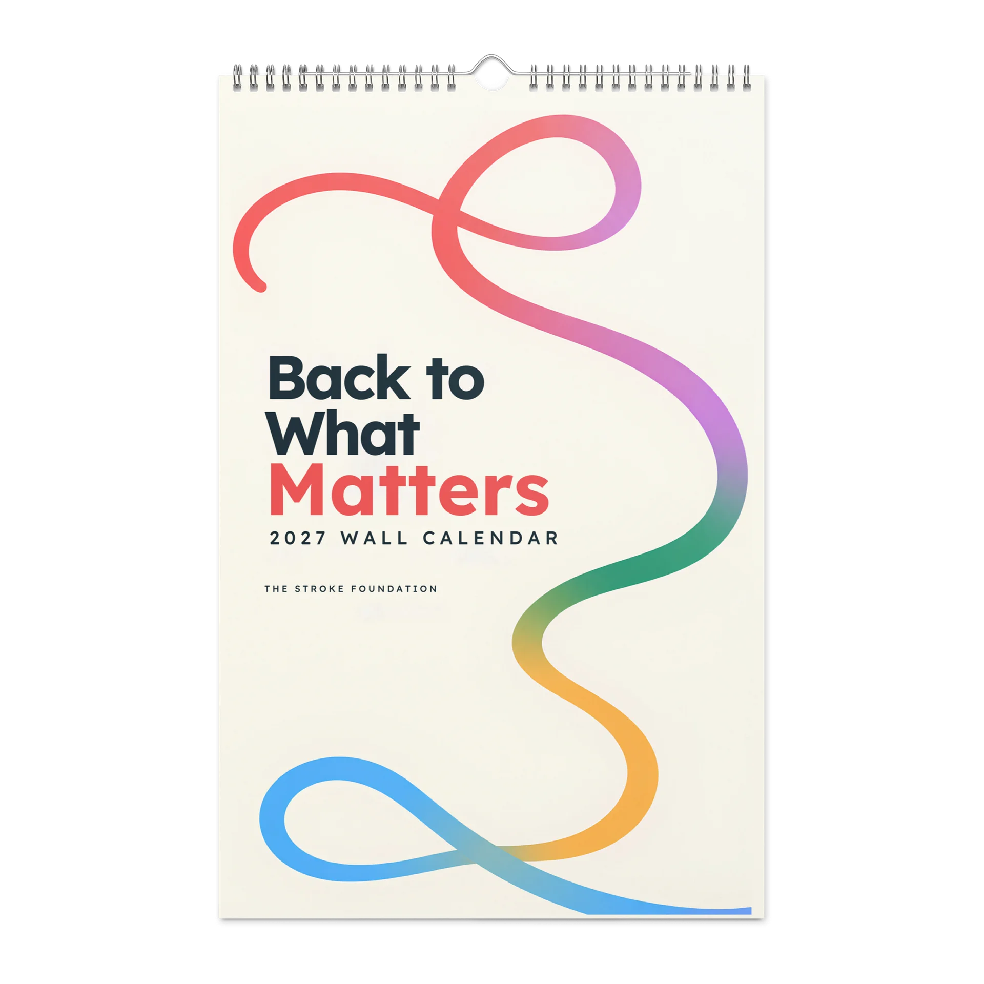 Back to What Matters — 2027 Wall Calendar product image (1)