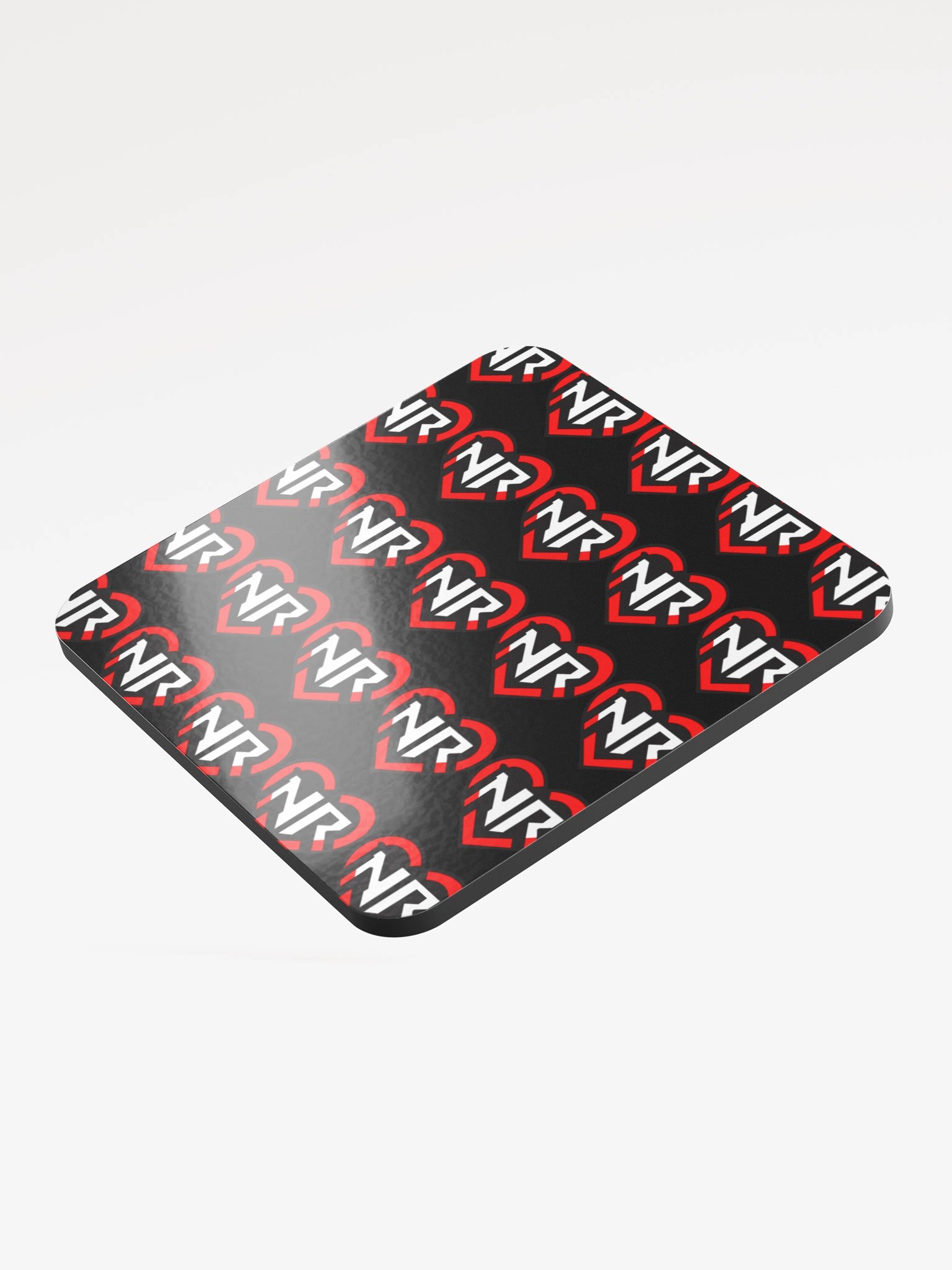 NR Heart Coaster Pattern (Black) product image (3)