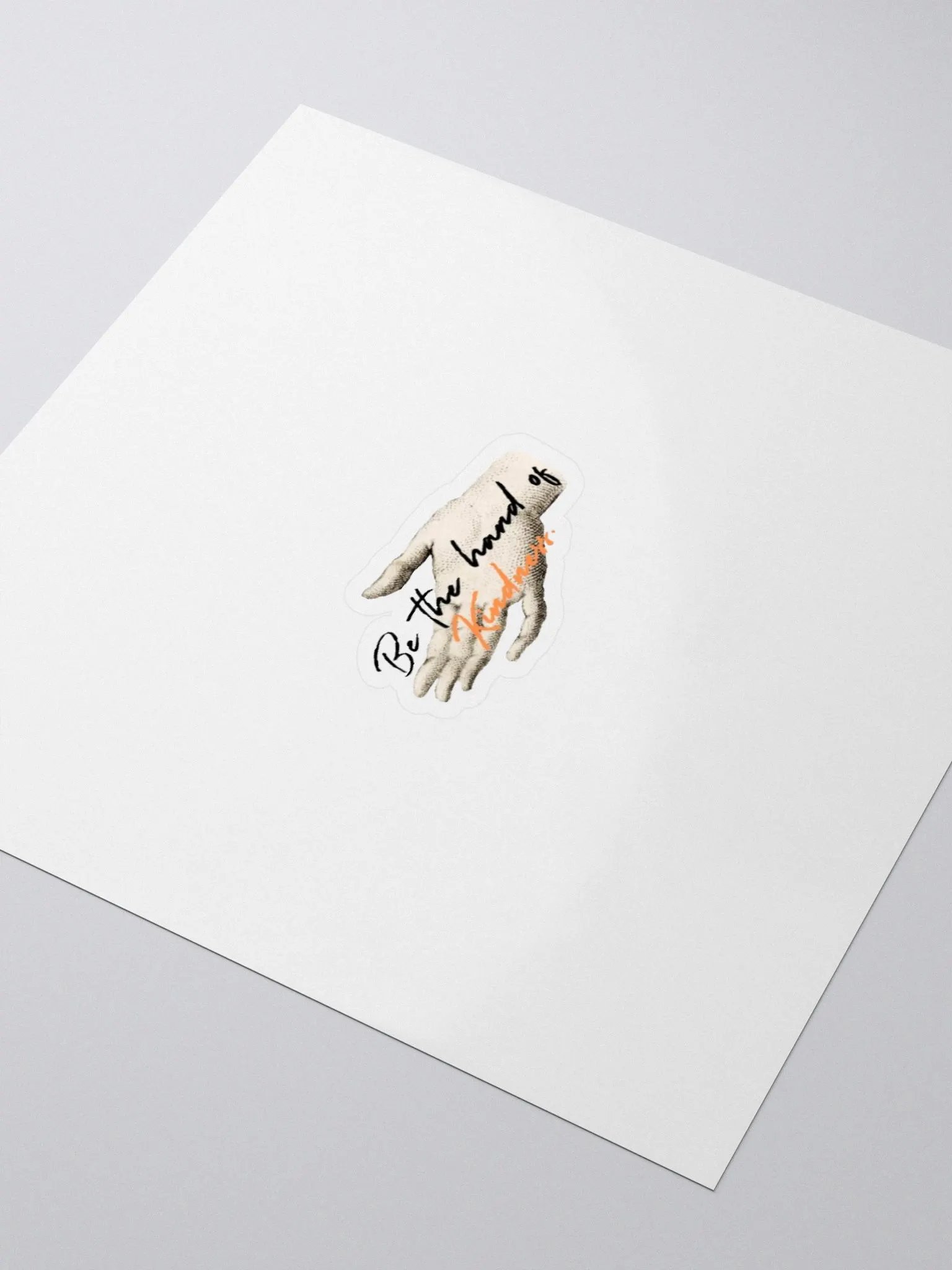 Be the Hand of Kindness Sticker product image (3)