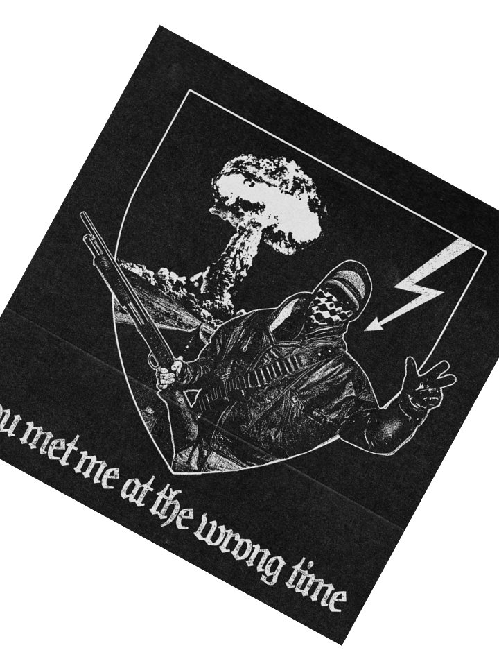 "WRONG TIMING" STICKER product image (4)