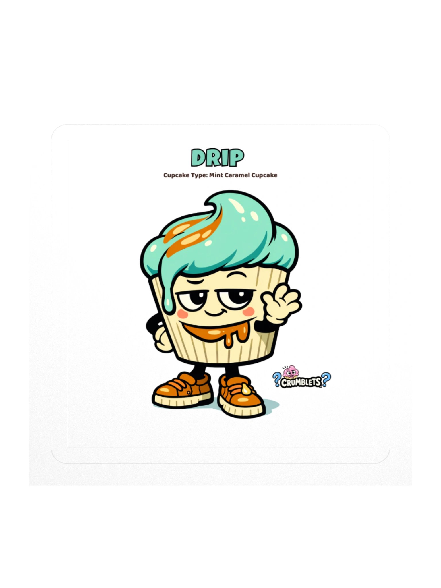 Crumblets Sticker- DRIP product image (3)