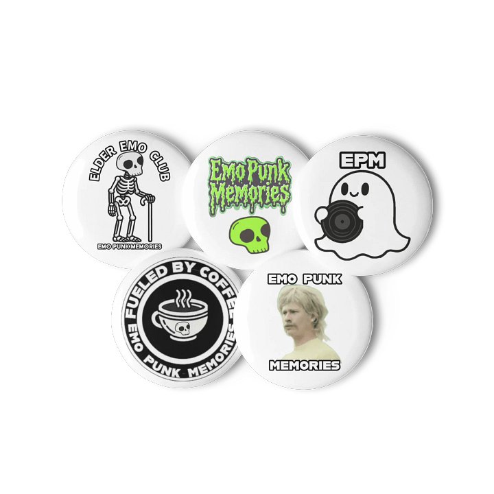 Emo Punk Memories Buttons product image (3)