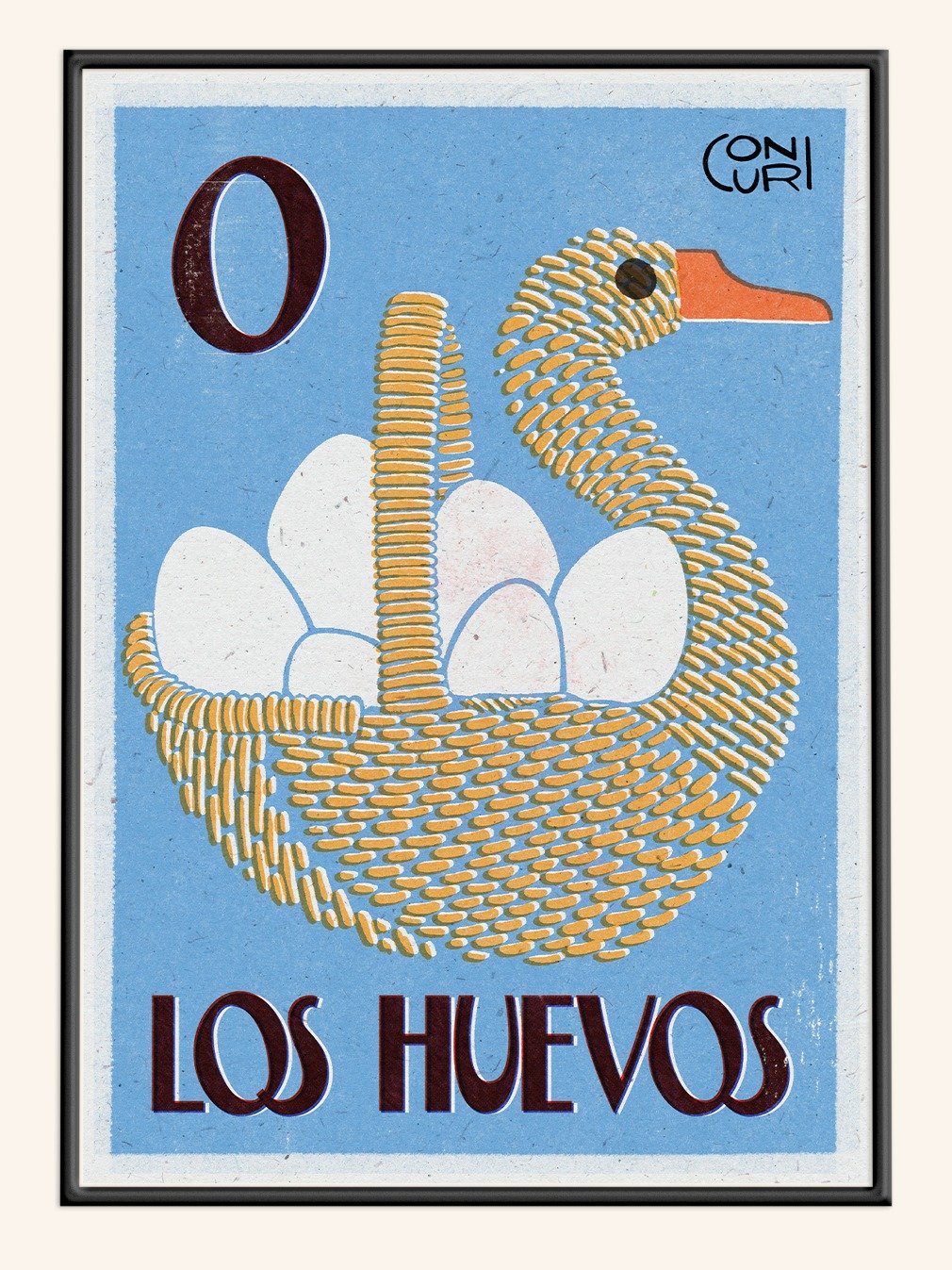 Los Huevos print product image (1)
