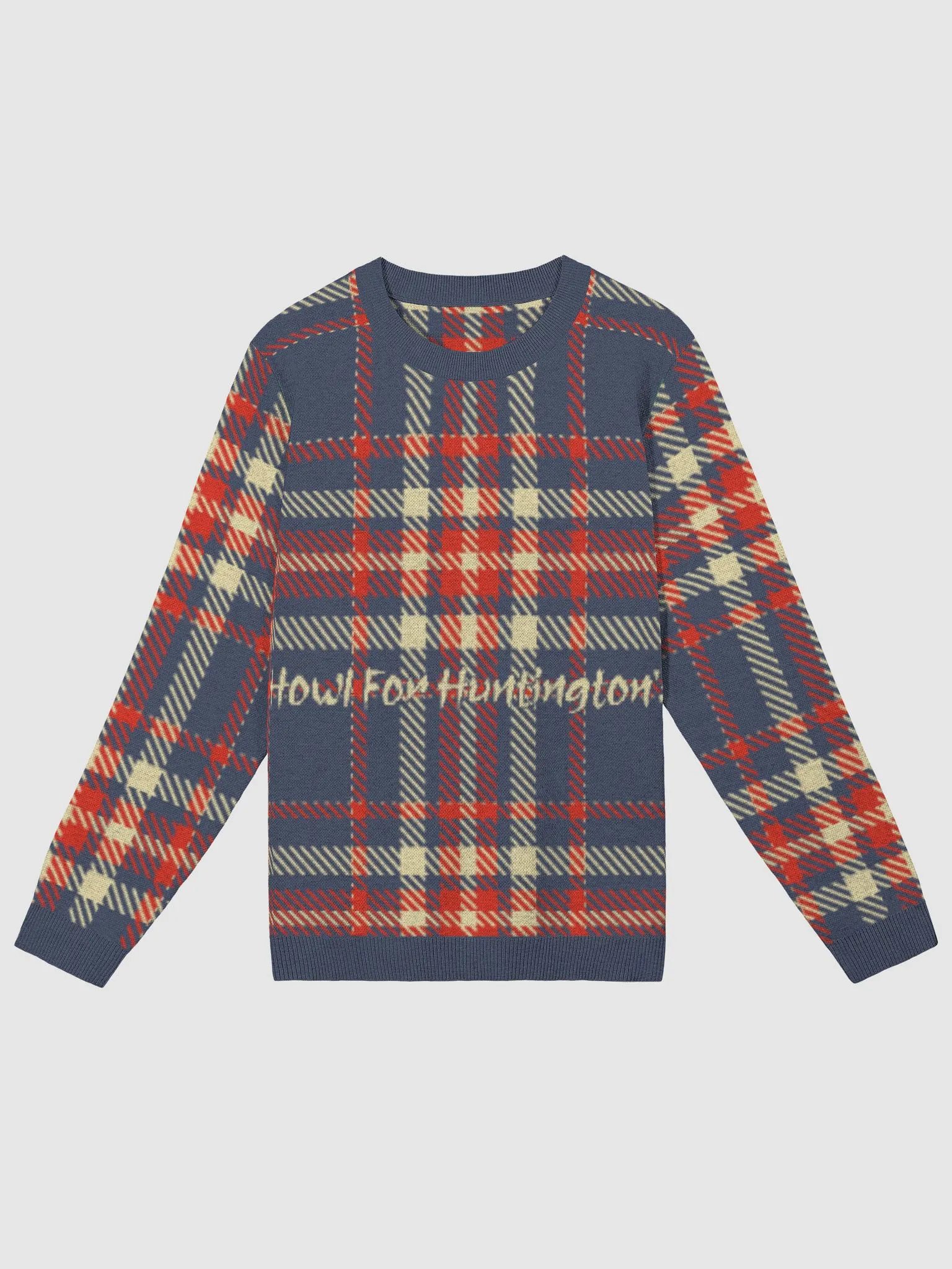 Huntington's Autumn Plaid Sweater product image (1)