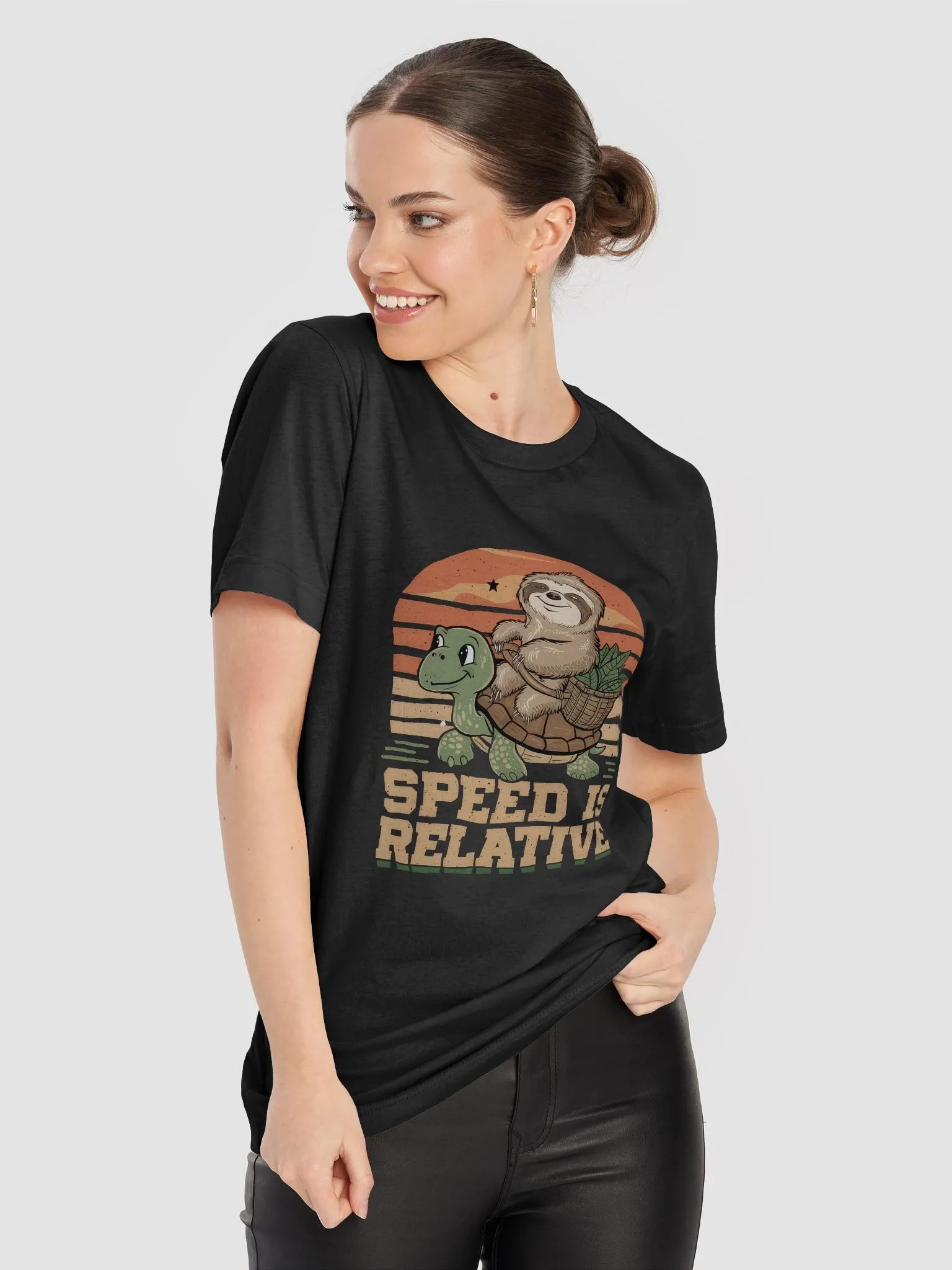 Relatively Speedy Turtle T-Shirt product image (43)