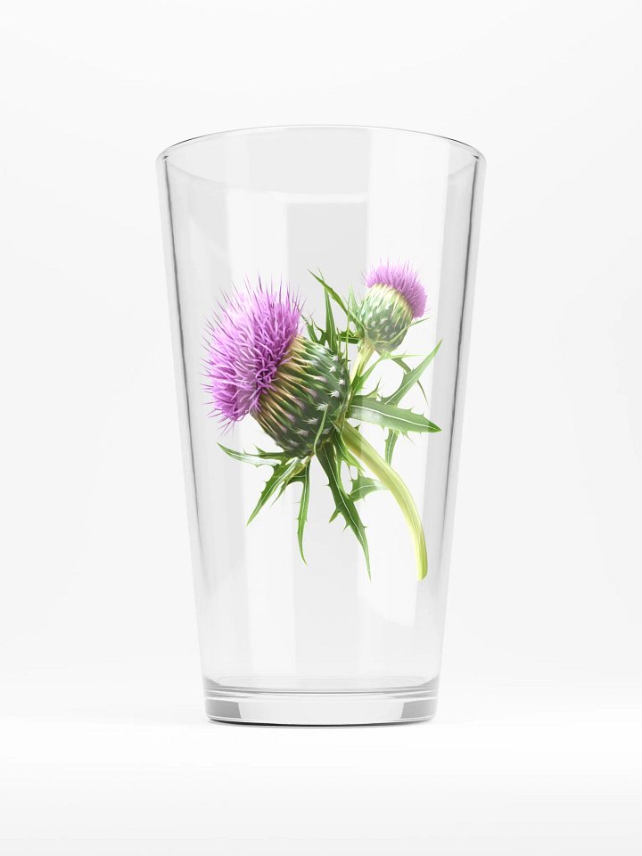 Purple Thistle Pint Glass product image (1)