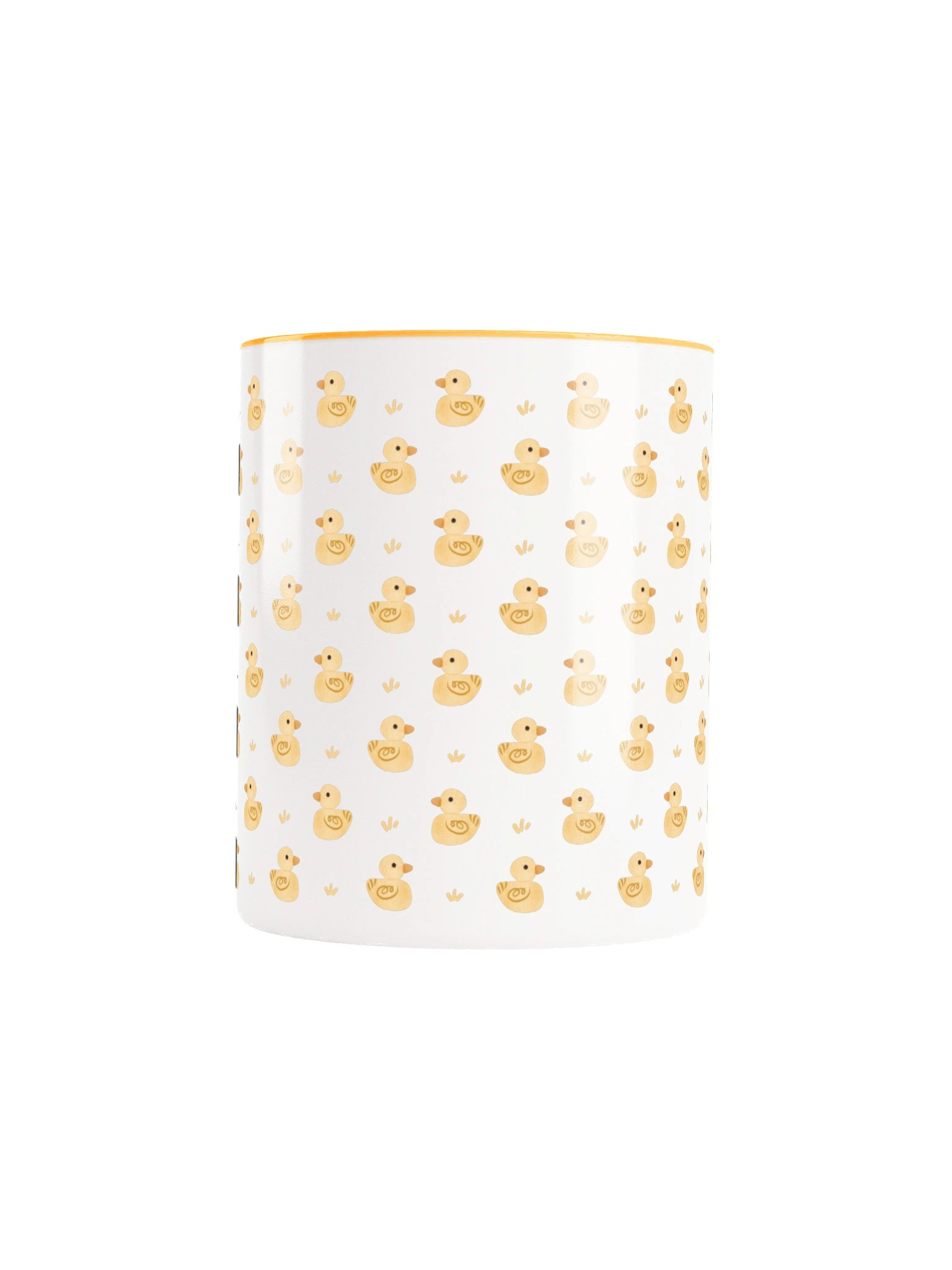 Little Ducky Yellow and White Mug product image (5)