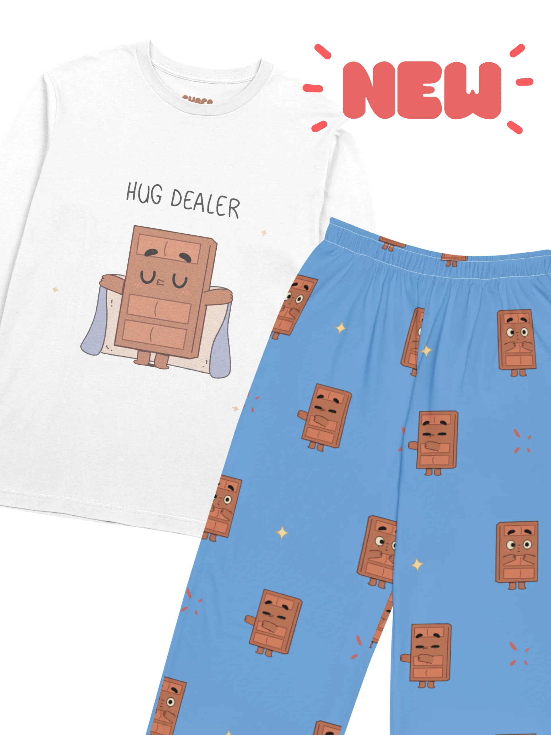 Choco Hug Dealer Pajamas Set product image (1)
