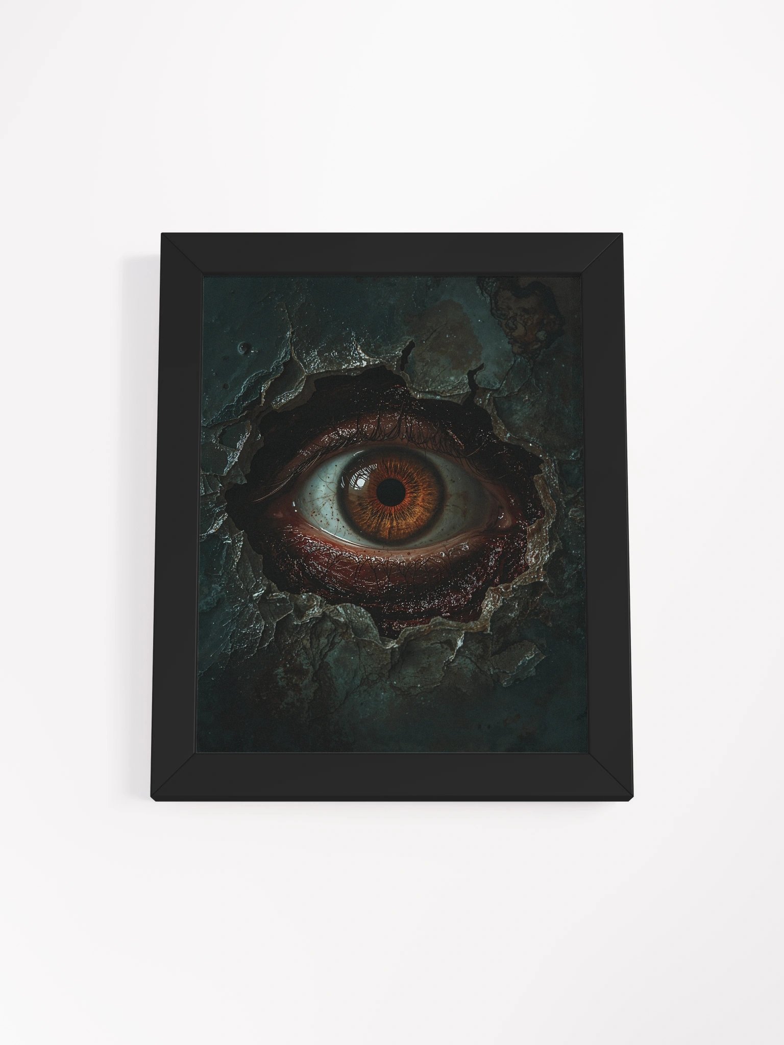 The Watcher Beneath Framed Print product image (7)