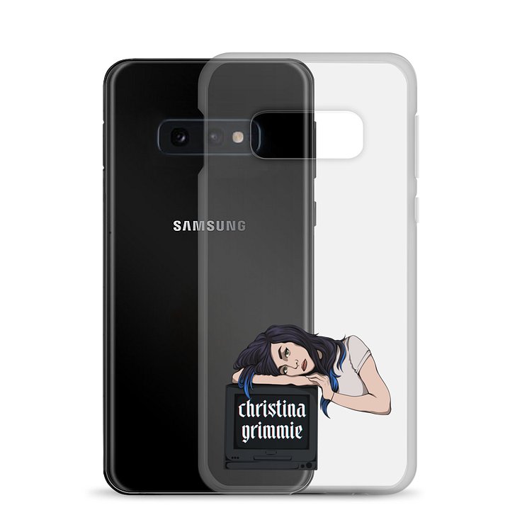 Grimmie TV Clear Samsung Case product image (1)