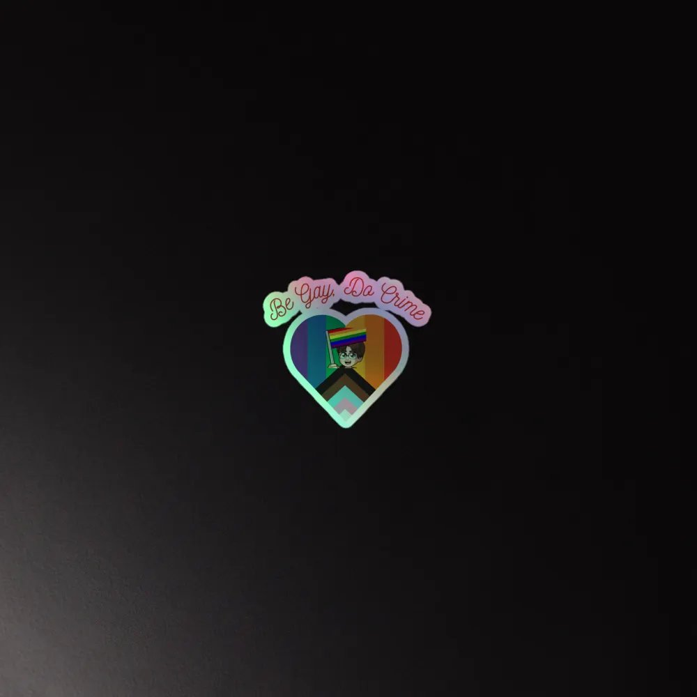 Be Gay, Do Crime Sticker product image (2)
