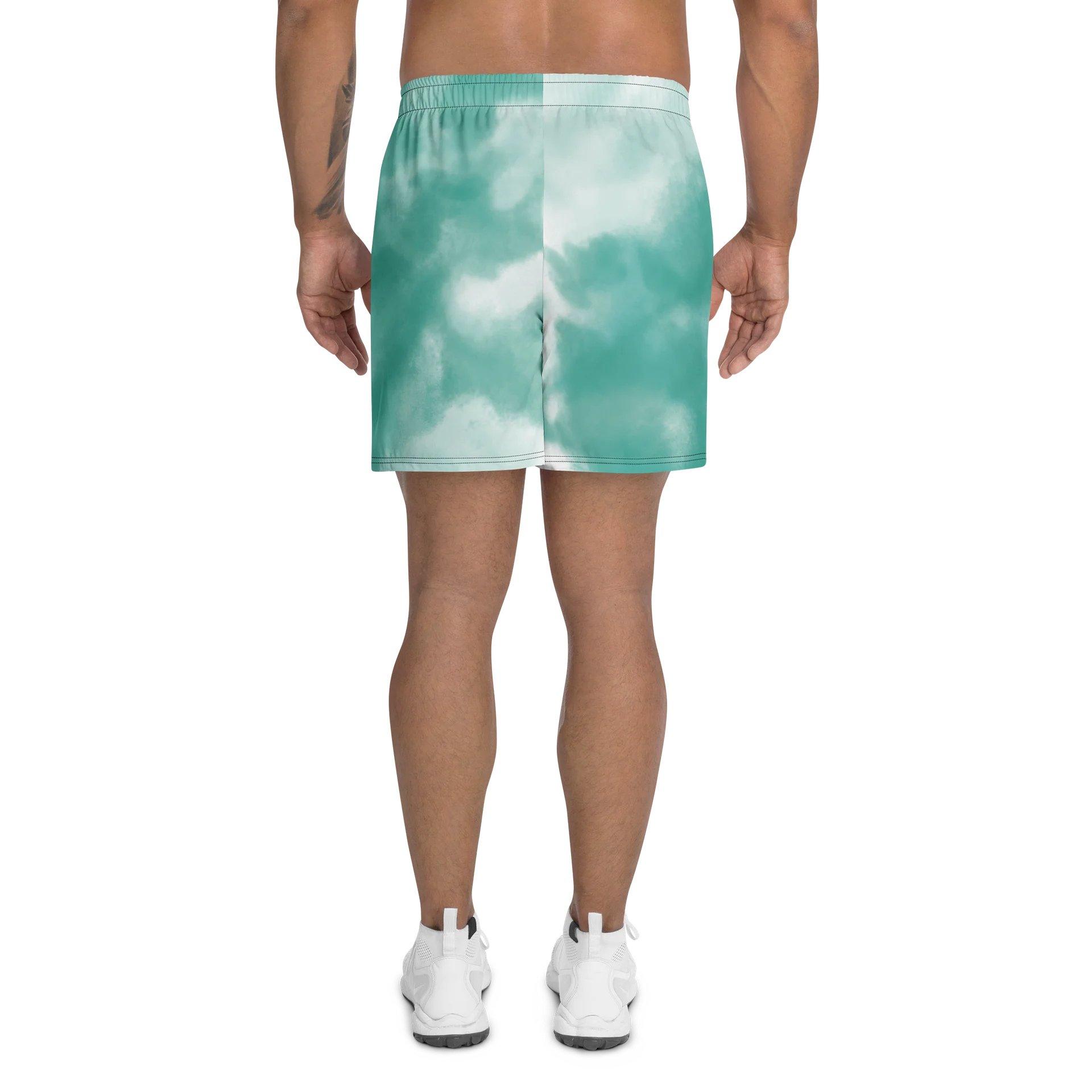 Teal Sky Athletic Shorts product image (4)