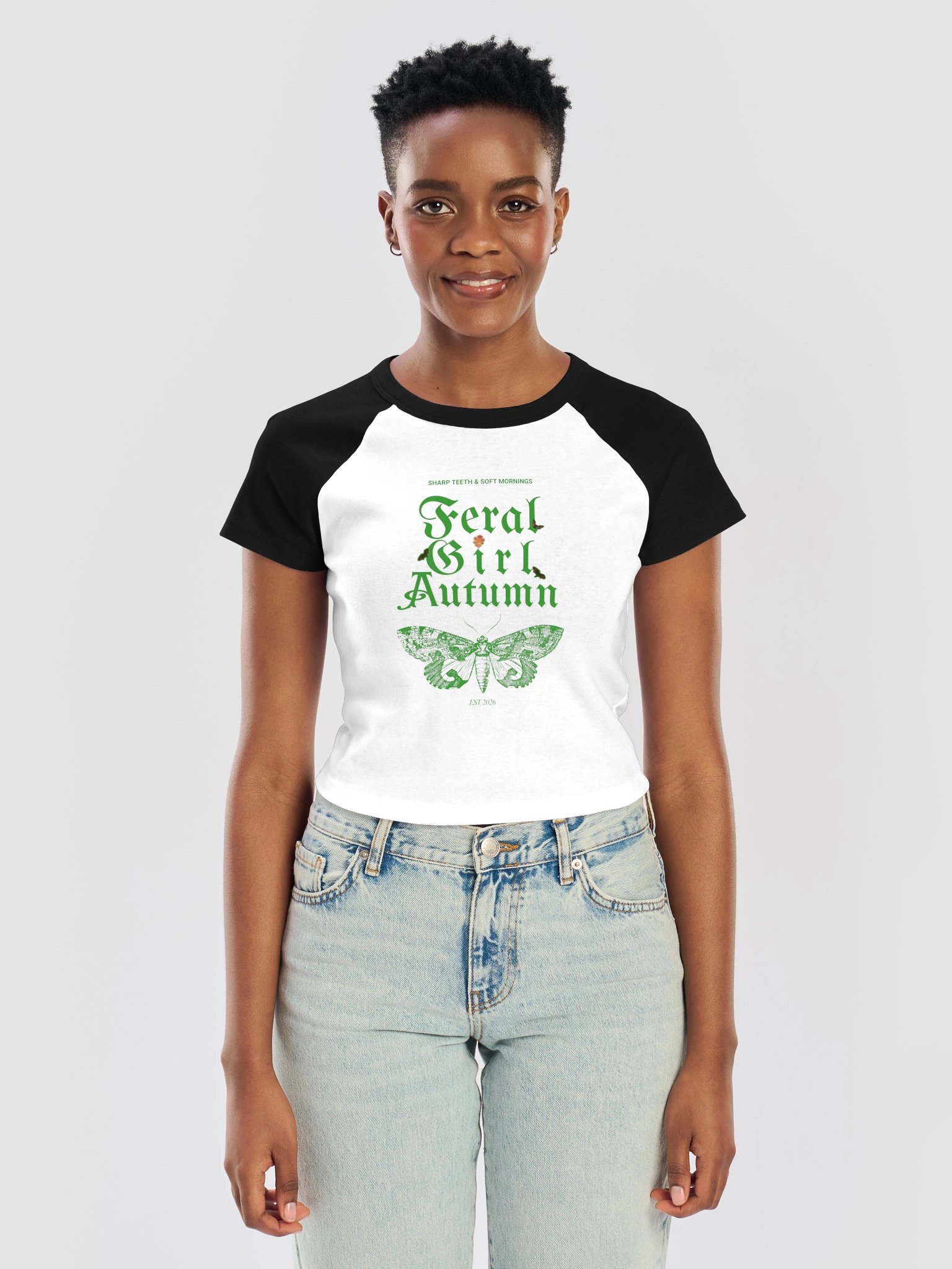 Feral Girl Autumn Quote - Shirt product image (3)