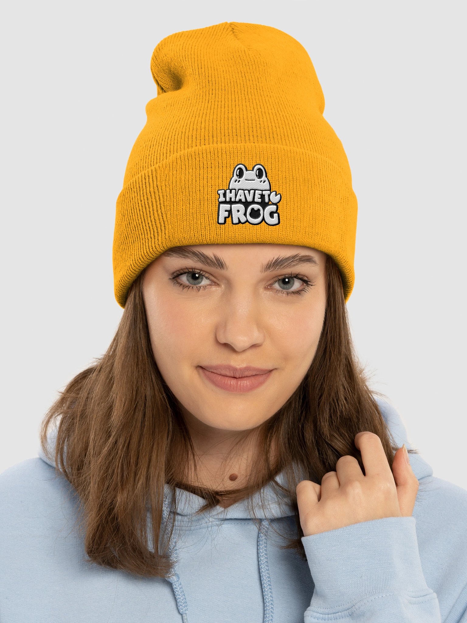 Frog Embroidered Beanie product image (3)