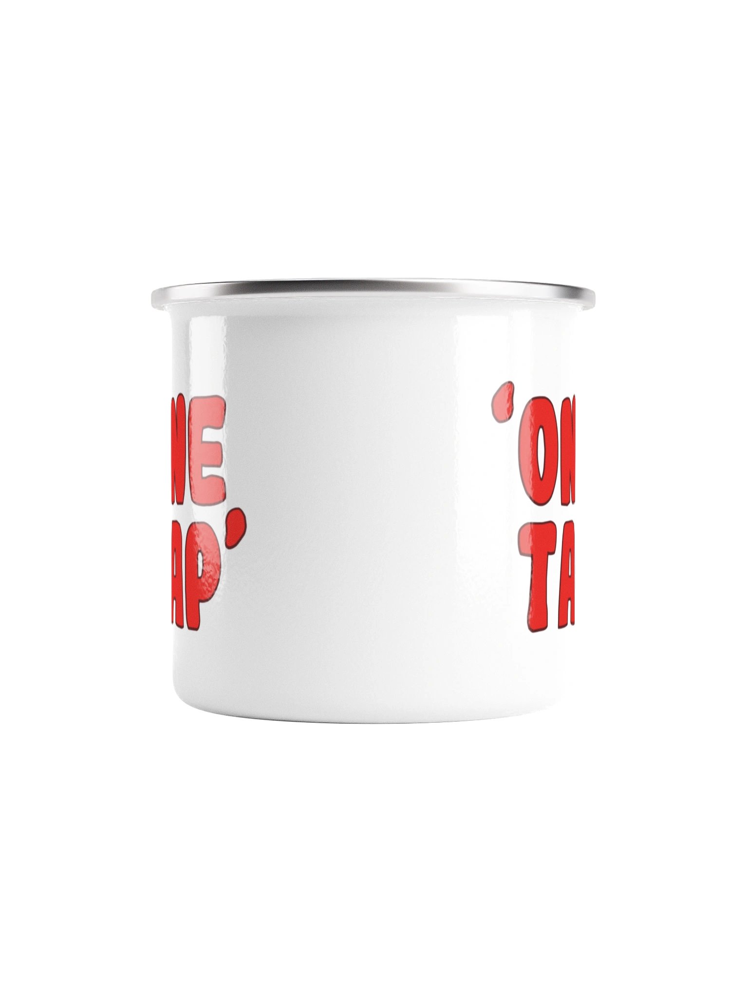 'One Tap' Enamel Mug product image (2)