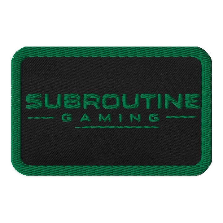 Subroutine Gaming Embroidered Patch product image (1)