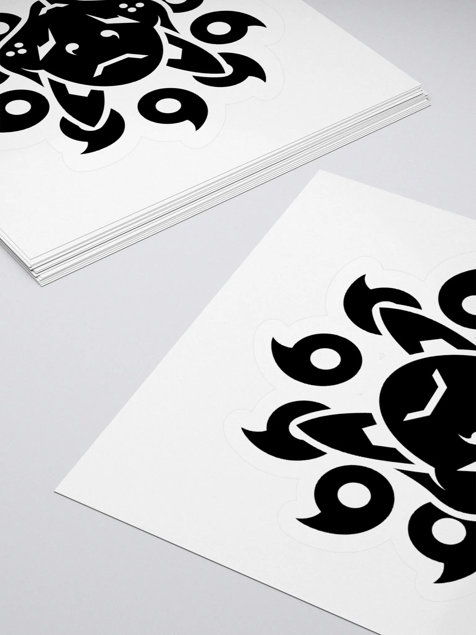 Project Kitsune Logo Sticker (Black) product image (11)