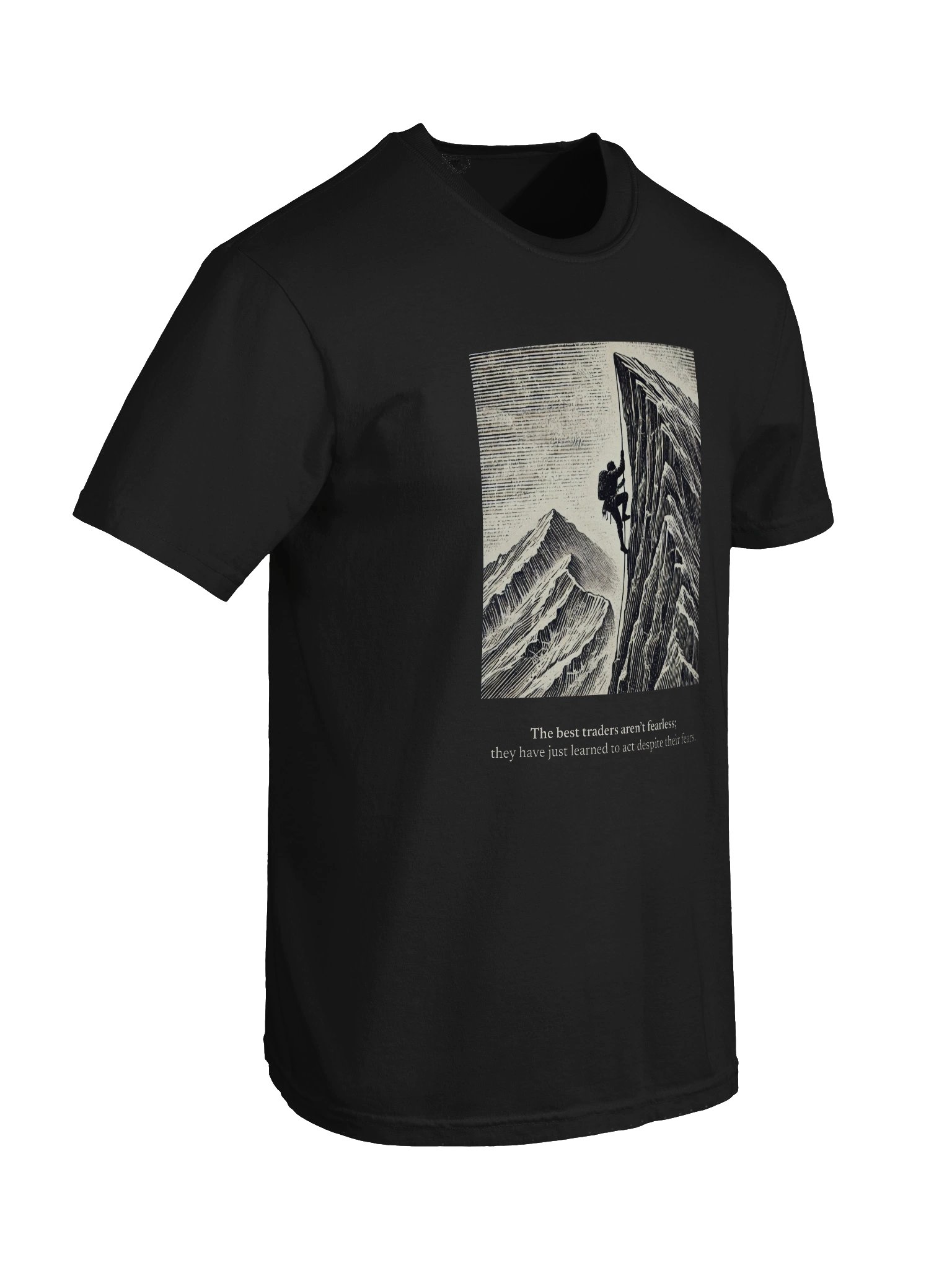 The best traders aren't fearless Tee - Front product image (8)