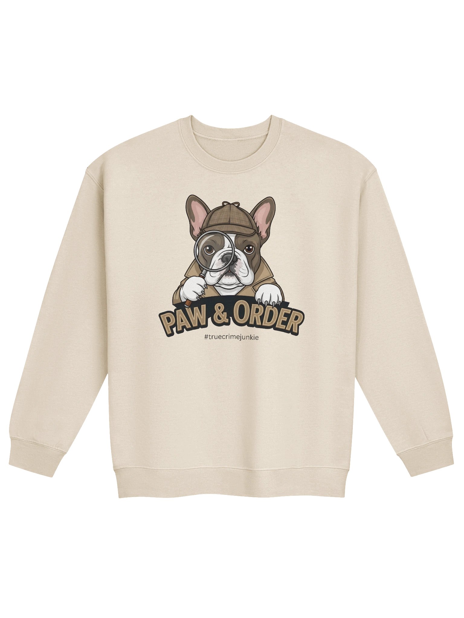 True Crime Old French Bulldog Owner Sweatshirt product image (14)