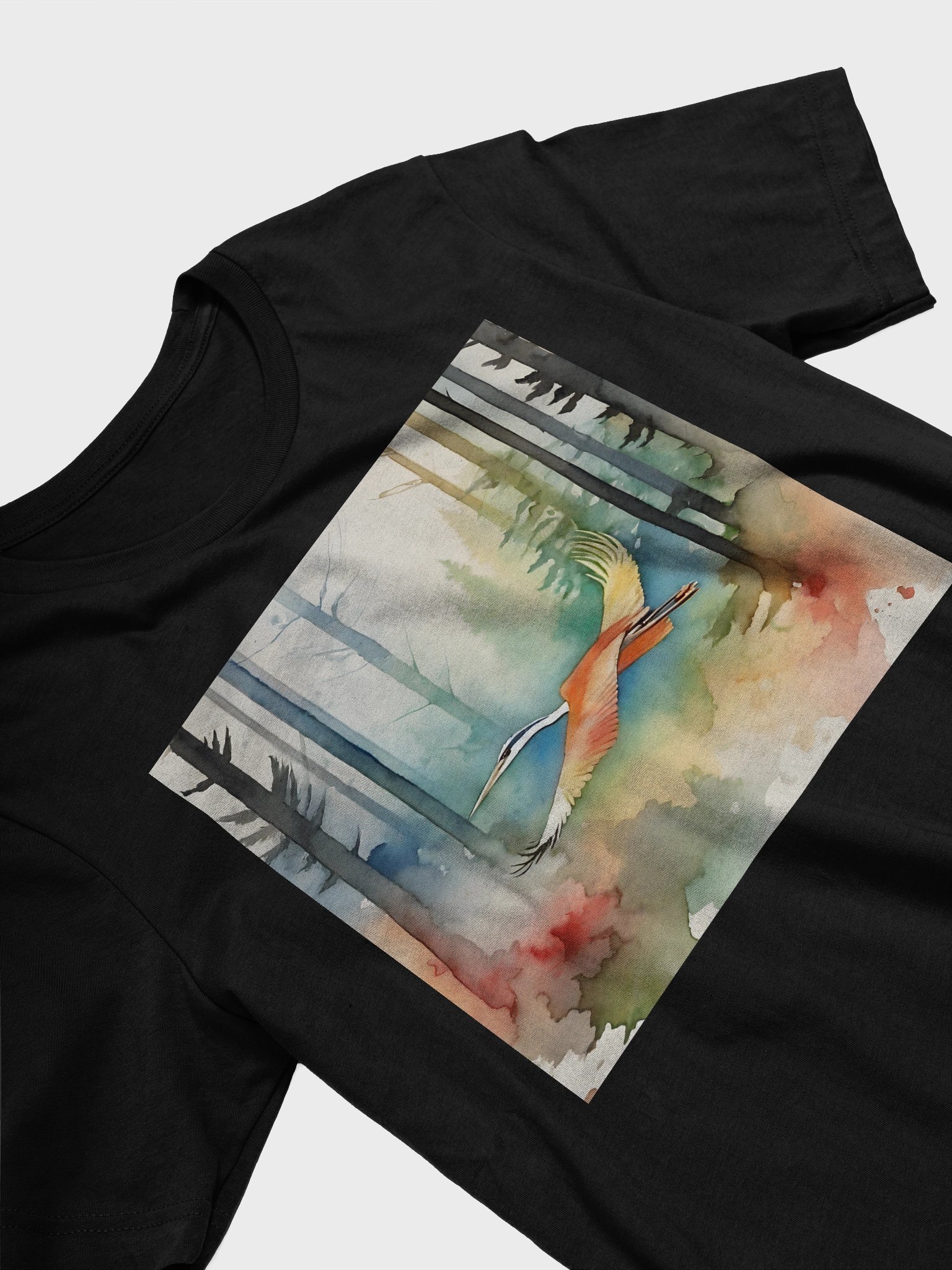 Crane Spirit Animal Watercolor product image (21)