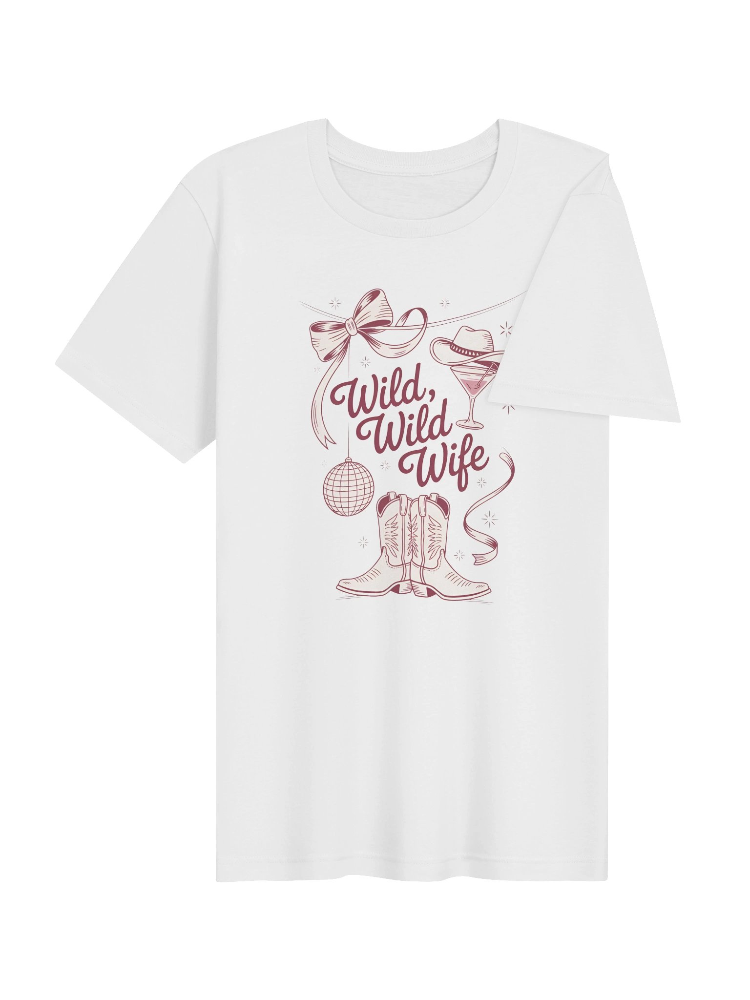 Wild, Wild Wife T-Shirt | Western Bride & Bachelorette Tee product image (30)